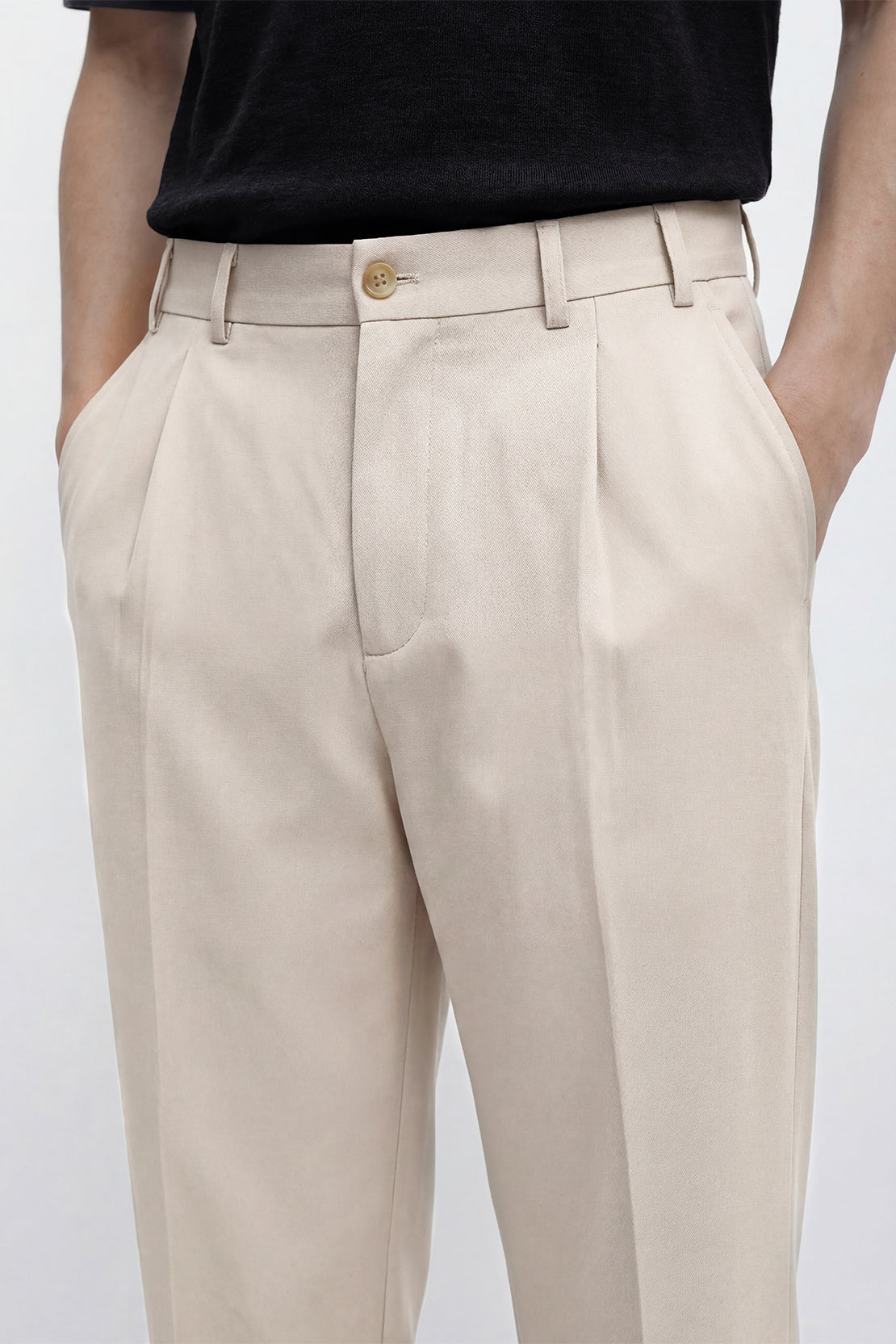 KOKO Pure-Ease Relaxed Pants - Beige