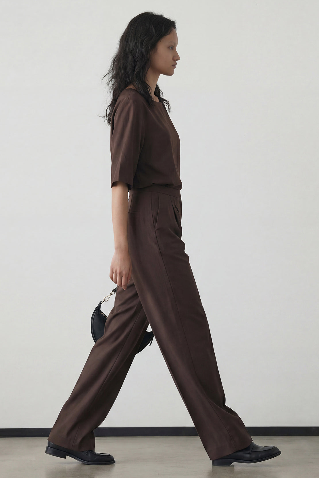 KOKO Pure-Ease Wide-Leg Pants– Black, Sky blue & Brown