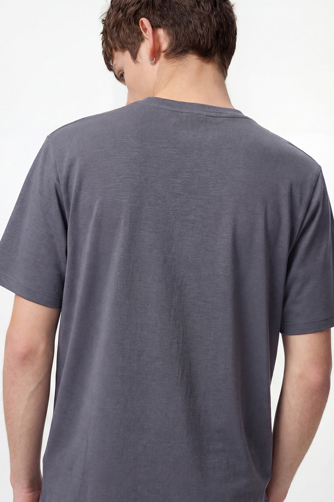 KOKO Modal Roma Crew Neck t-shirt – Grey & Navy