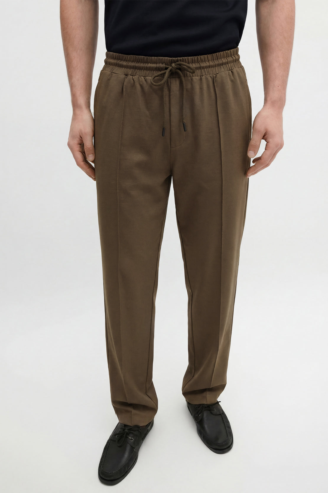 KOKO Modal Roma Relaxed Trouser – Olive