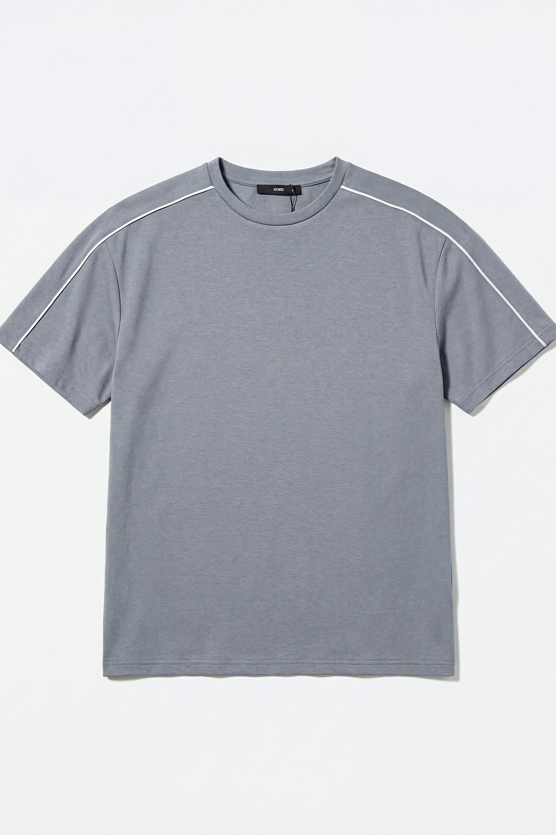 KOKO Modal Oversized T-Shirt – Black, Grey, Silver & Clay