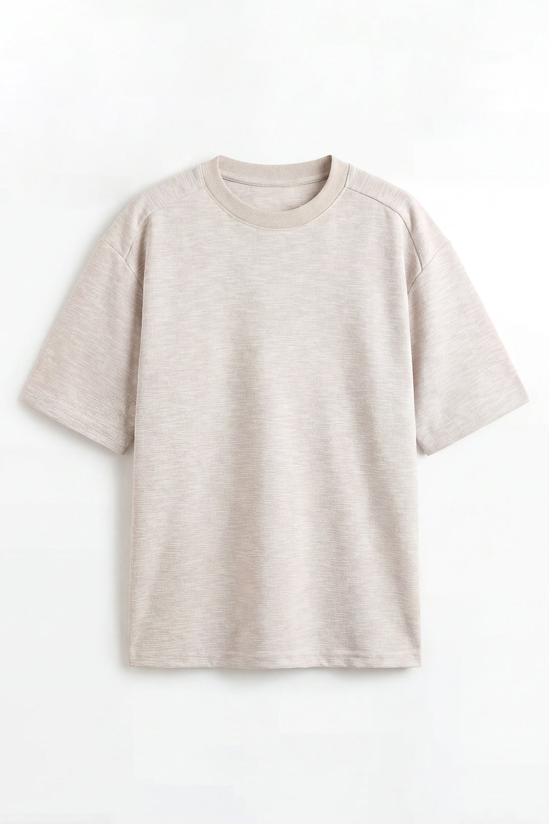 KOKO Air Rib Drop Shoulder T-Shirt – Apricot