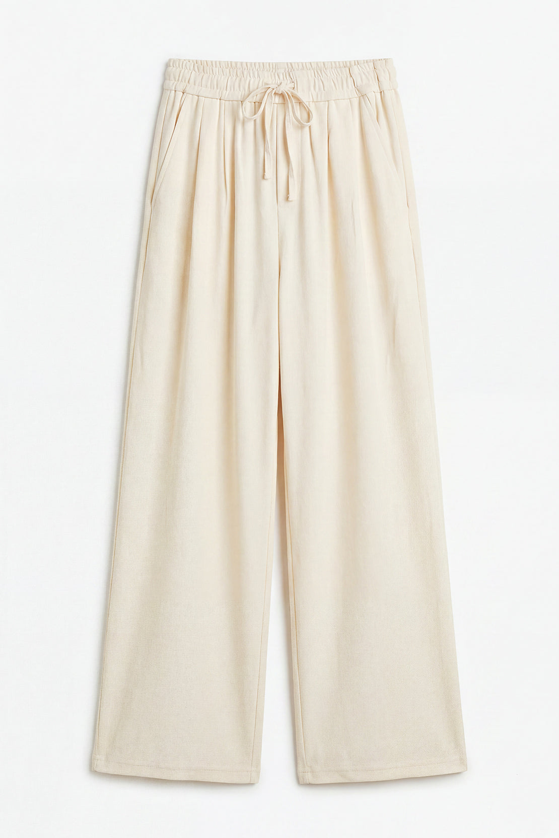 KOKO Soft Knit Relaxed Pants – Off-White