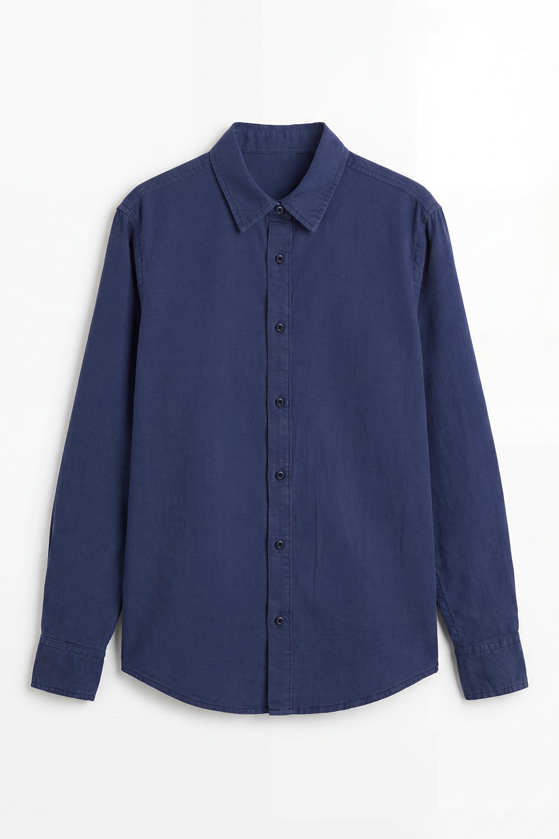 KOKO Linen Button Down Shirt & Relaxed Pants – Navy