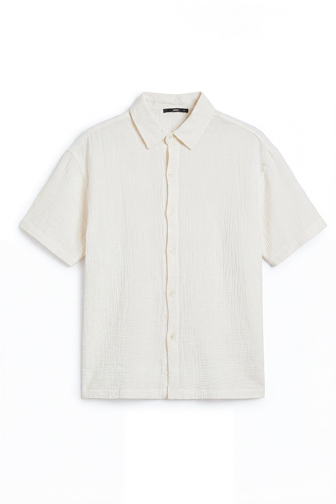 KOKO Air Muslin Button-Down Shirt – White