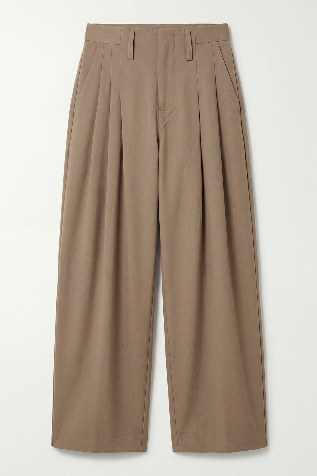 KOKO Modern Weave Straight-Fit Pants – Clay