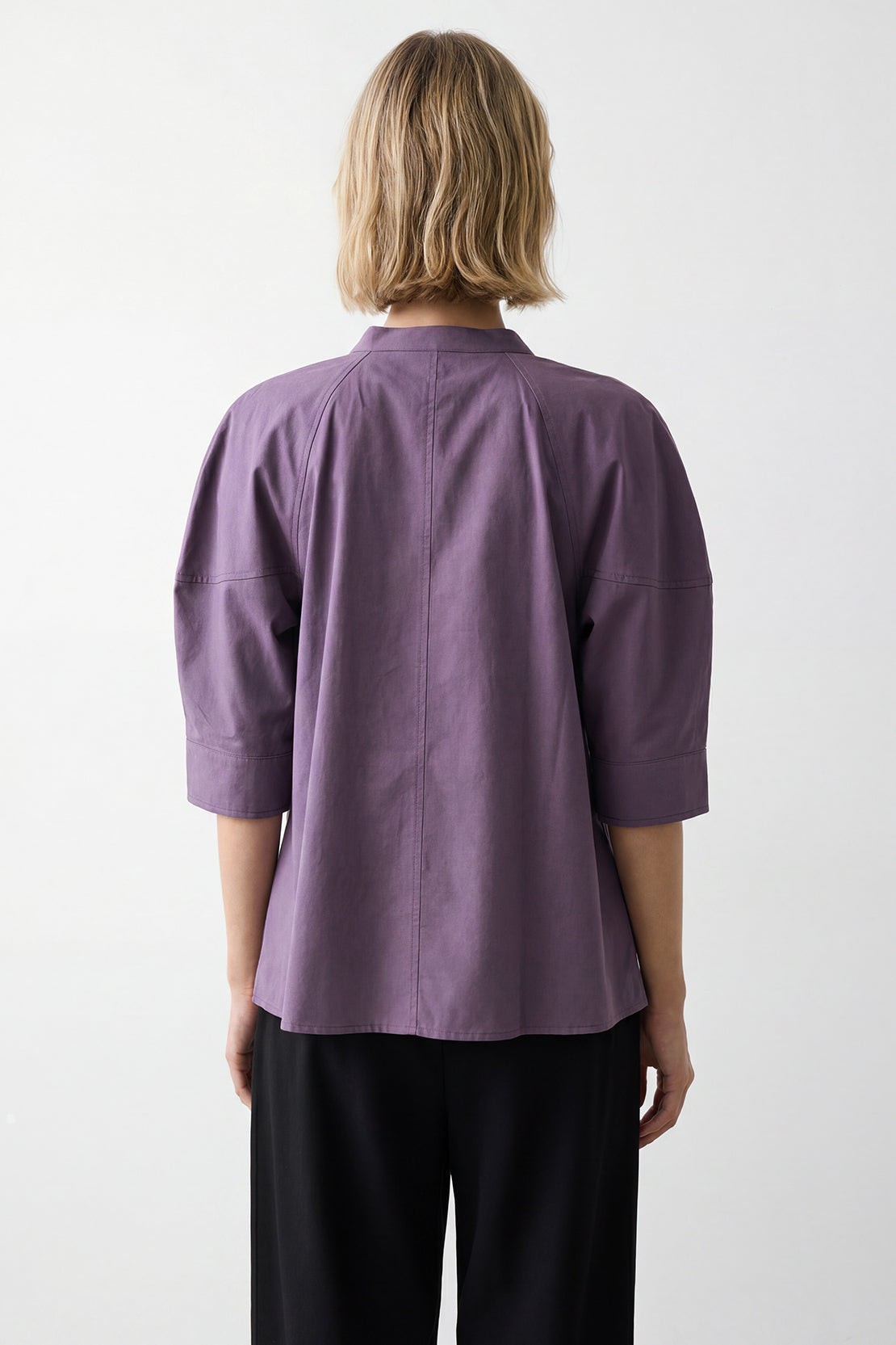 KOKO Air Cotton Crew Top – Purple