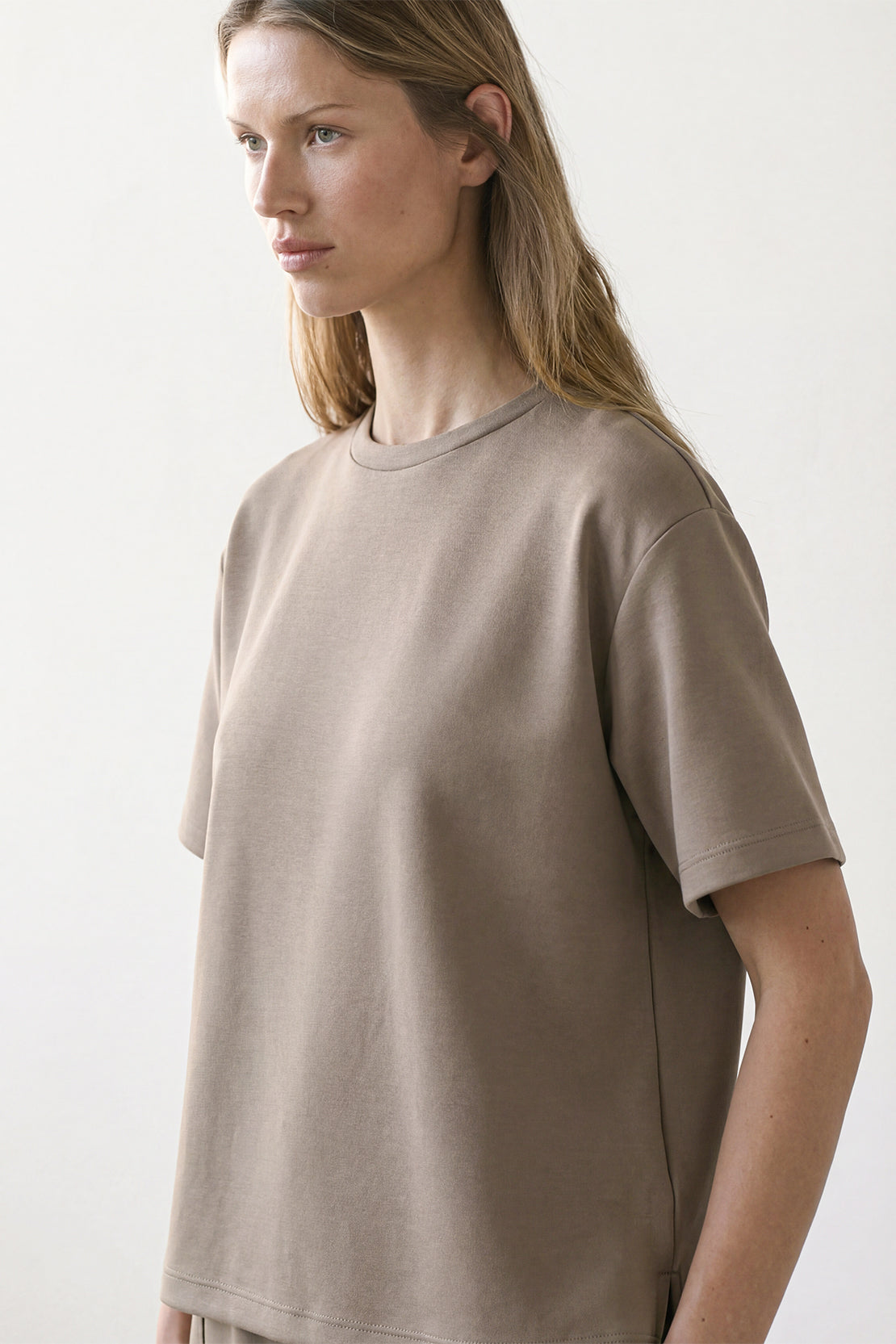 KOKO Modal Crew Neck top - clay