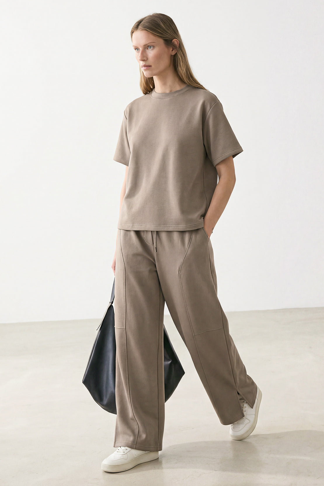 KOKO Modal Crew Neck top - clay