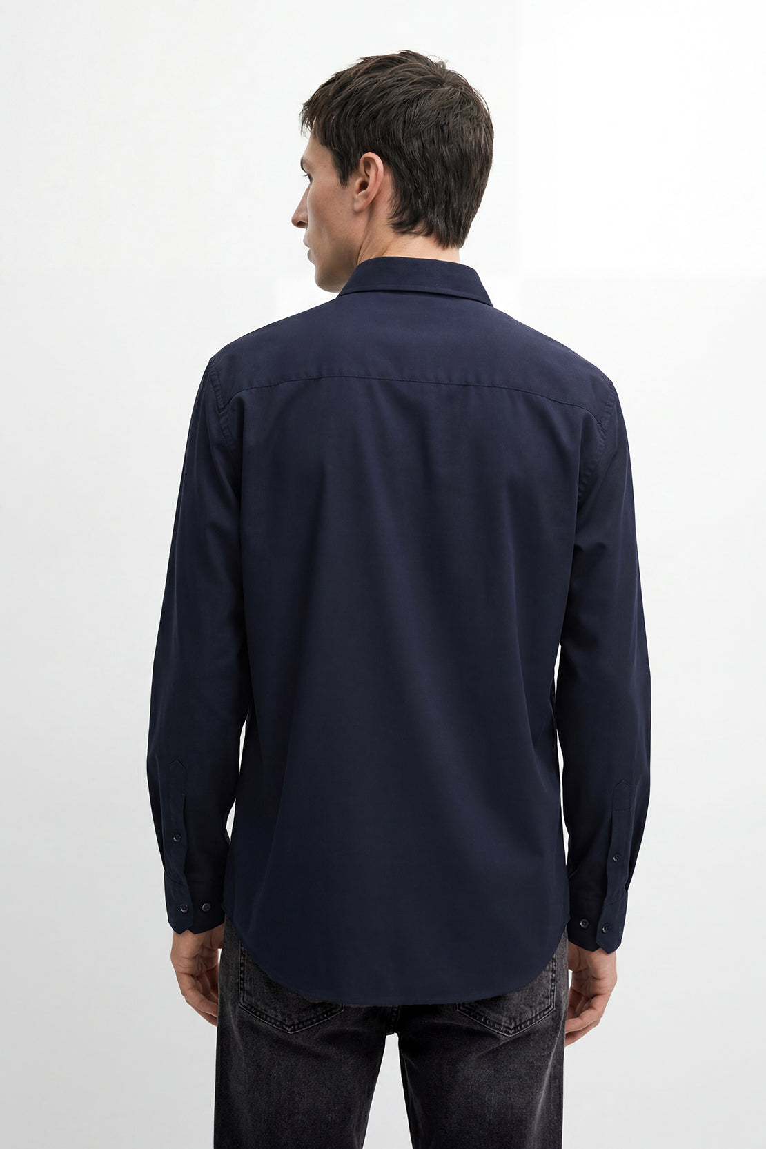 KOKO Pure Ease Button Down Shirt – Navy