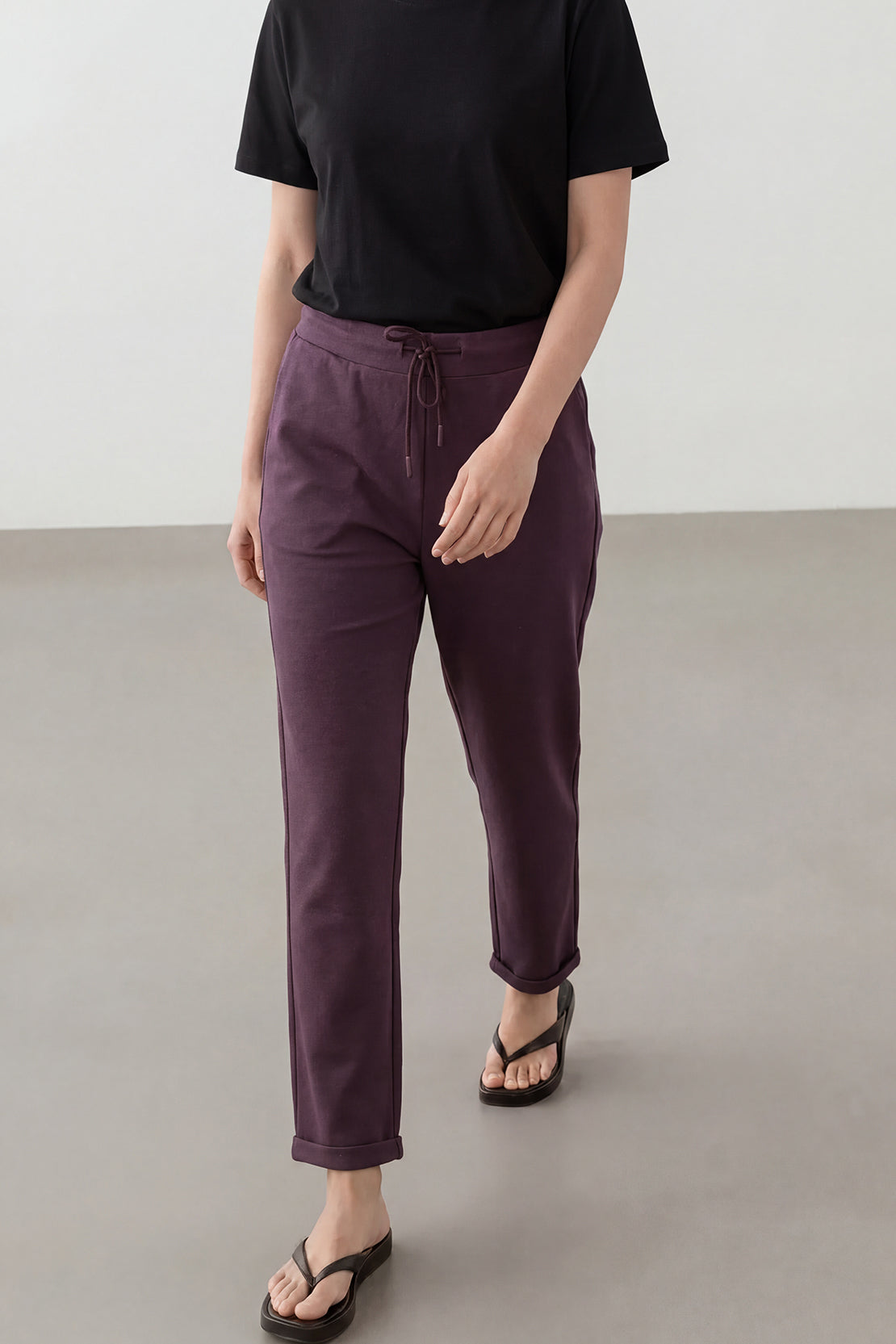 KOKO Weave Move Lite Straight Fit Pants – Purple