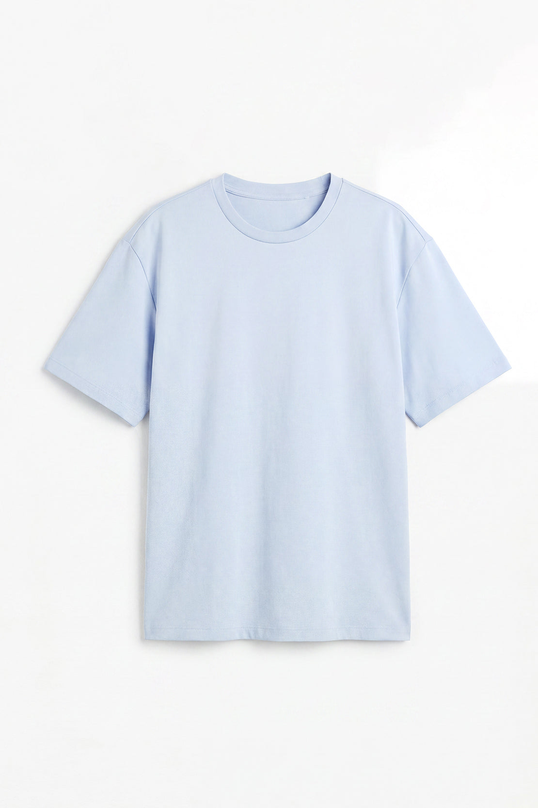 KOKO Sheen Modal Crew Neck T-Shirt – Light Blue