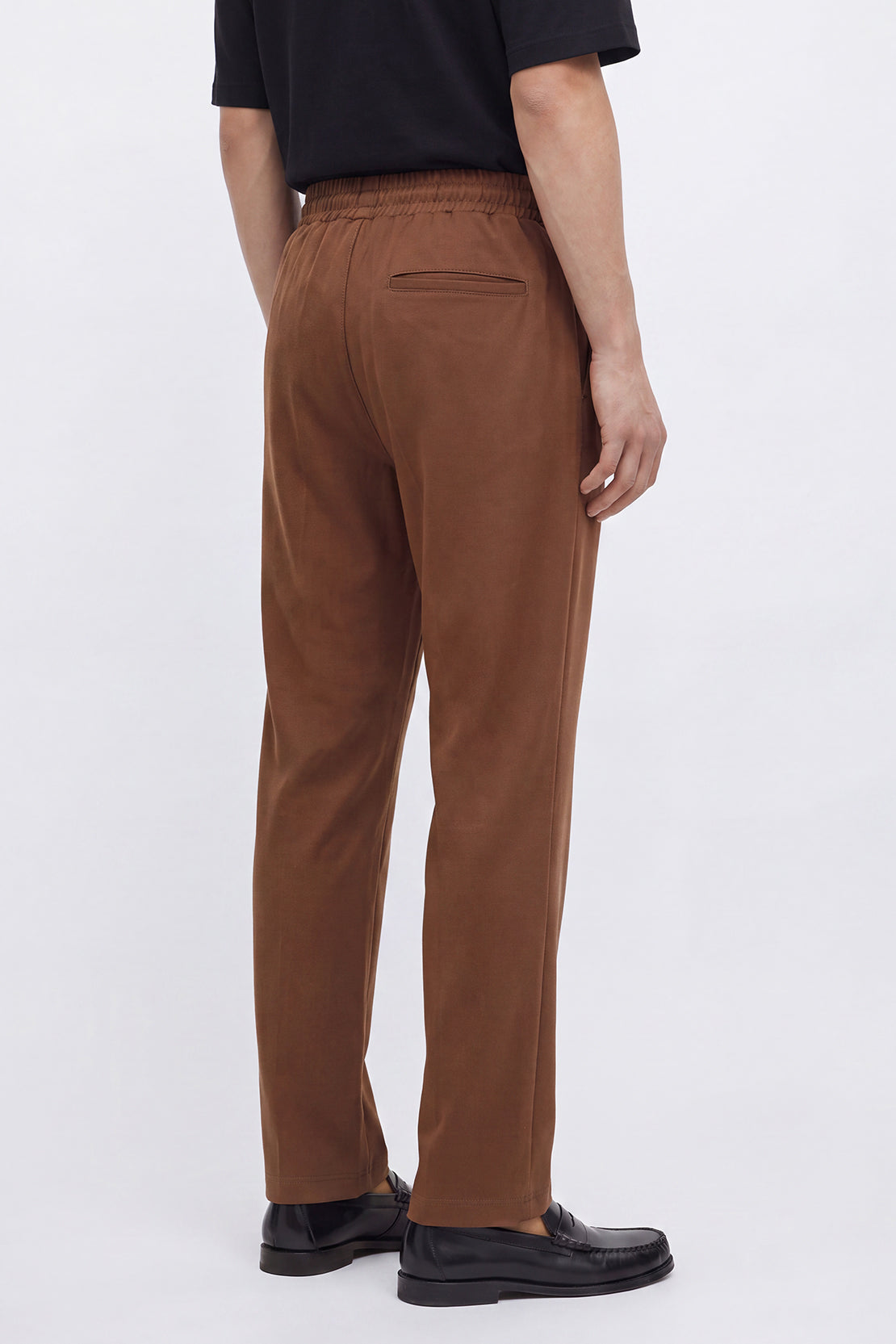 KOKO Air Weave Straight Fit Pants – Brown