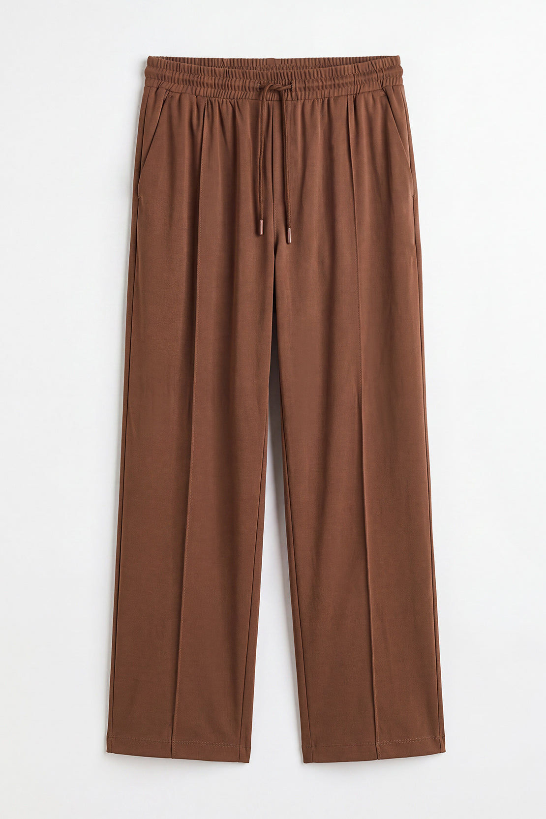 KOKO Air Weave Straight Fit Pants – Brown