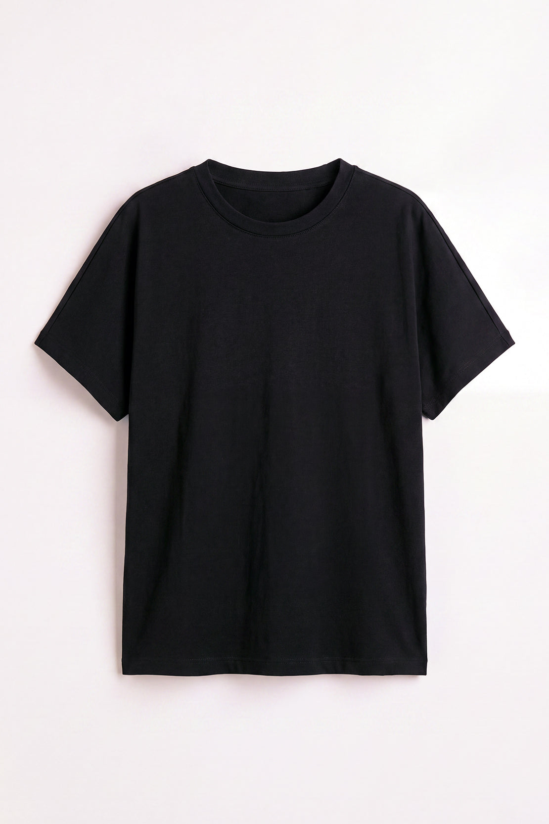 KOKO Cotton Modal Crew Neck T-Shirt – Black