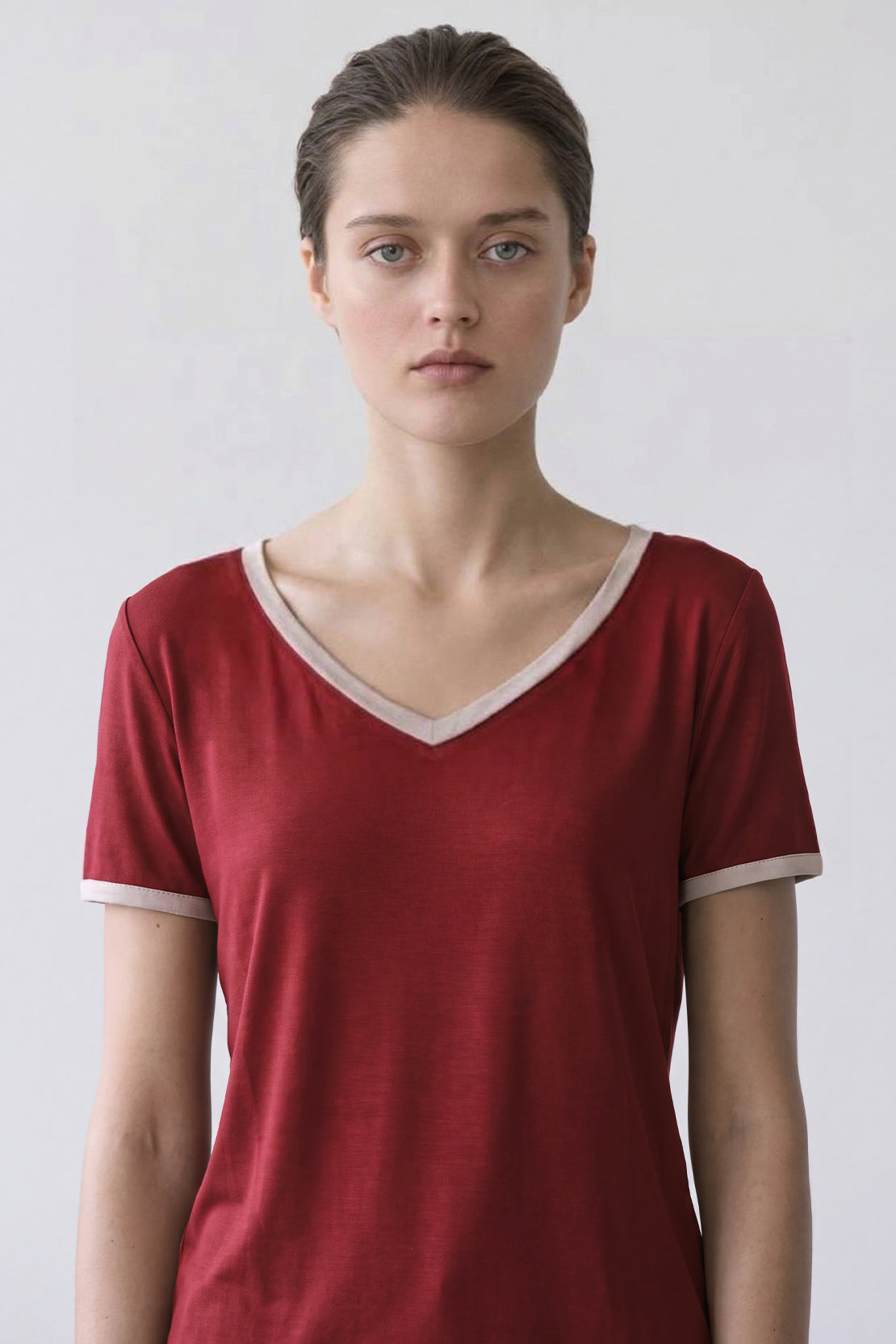 KOKO Bamboo Fibre V-Neck Top