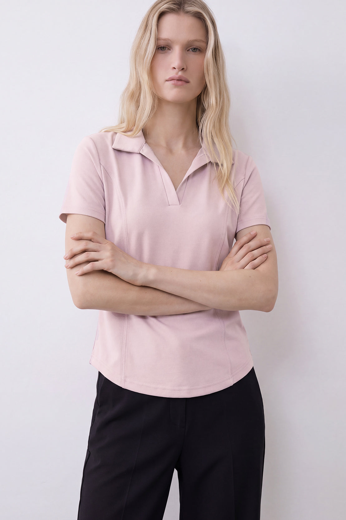 KOKO Cotton Collared T-shirt