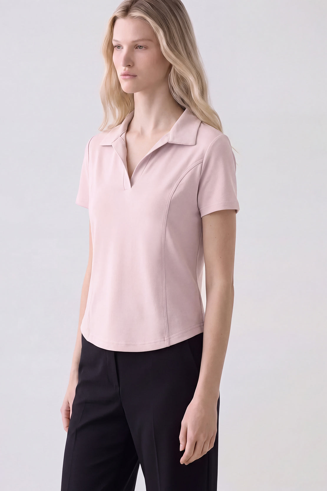 KOKO Cotton Collared T-shirt