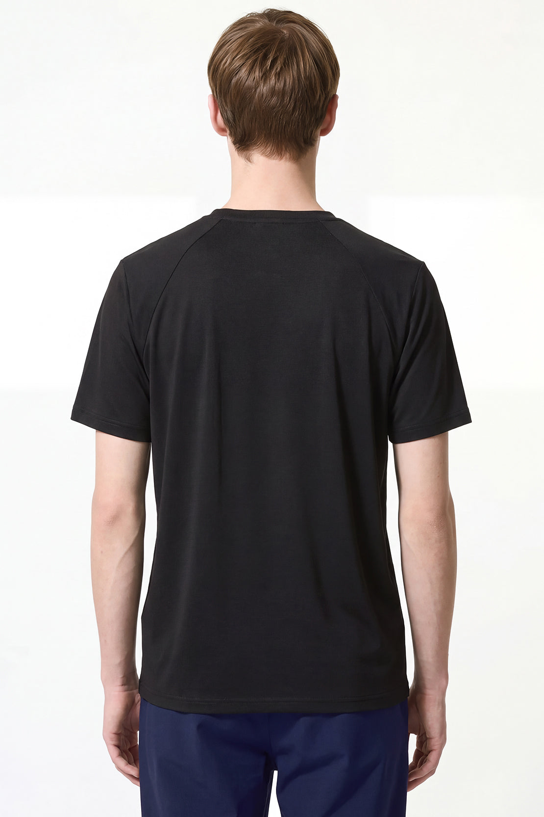 KOKO Modal Blend Crew Neck T-Shirt – Black & Clay