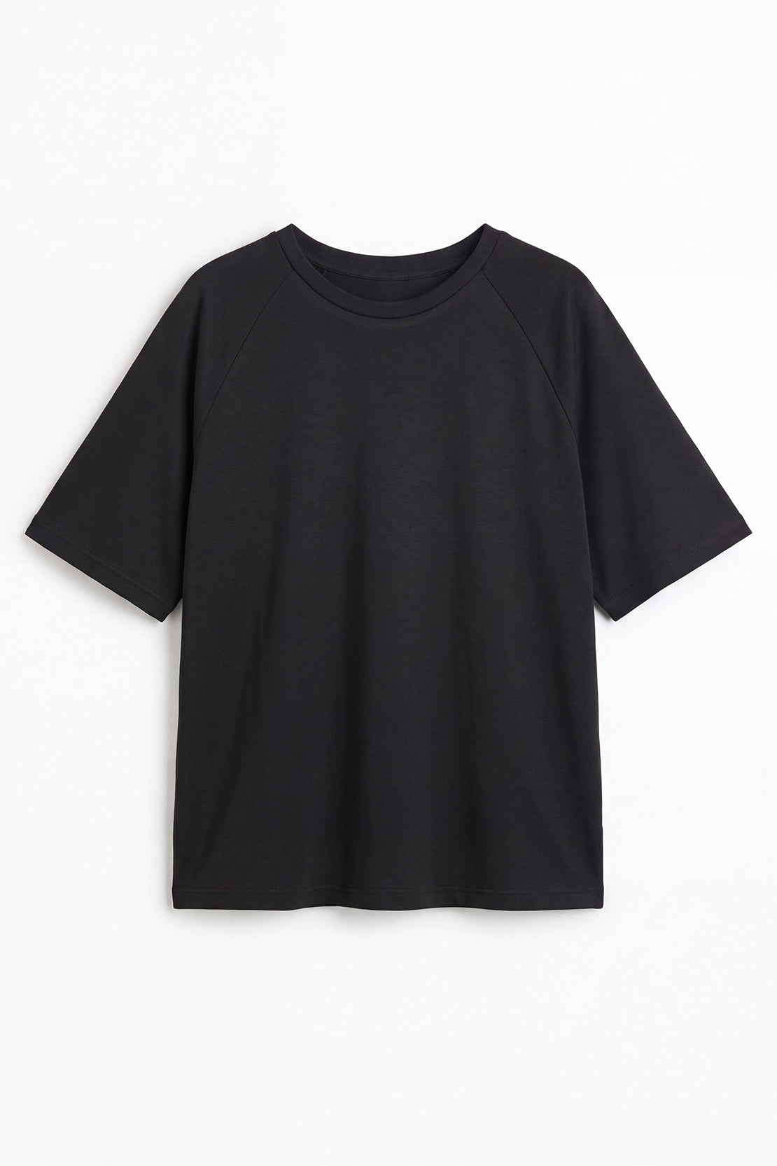 KOKO Modal Blend Crew Neck T-Shirt – Black & Clay