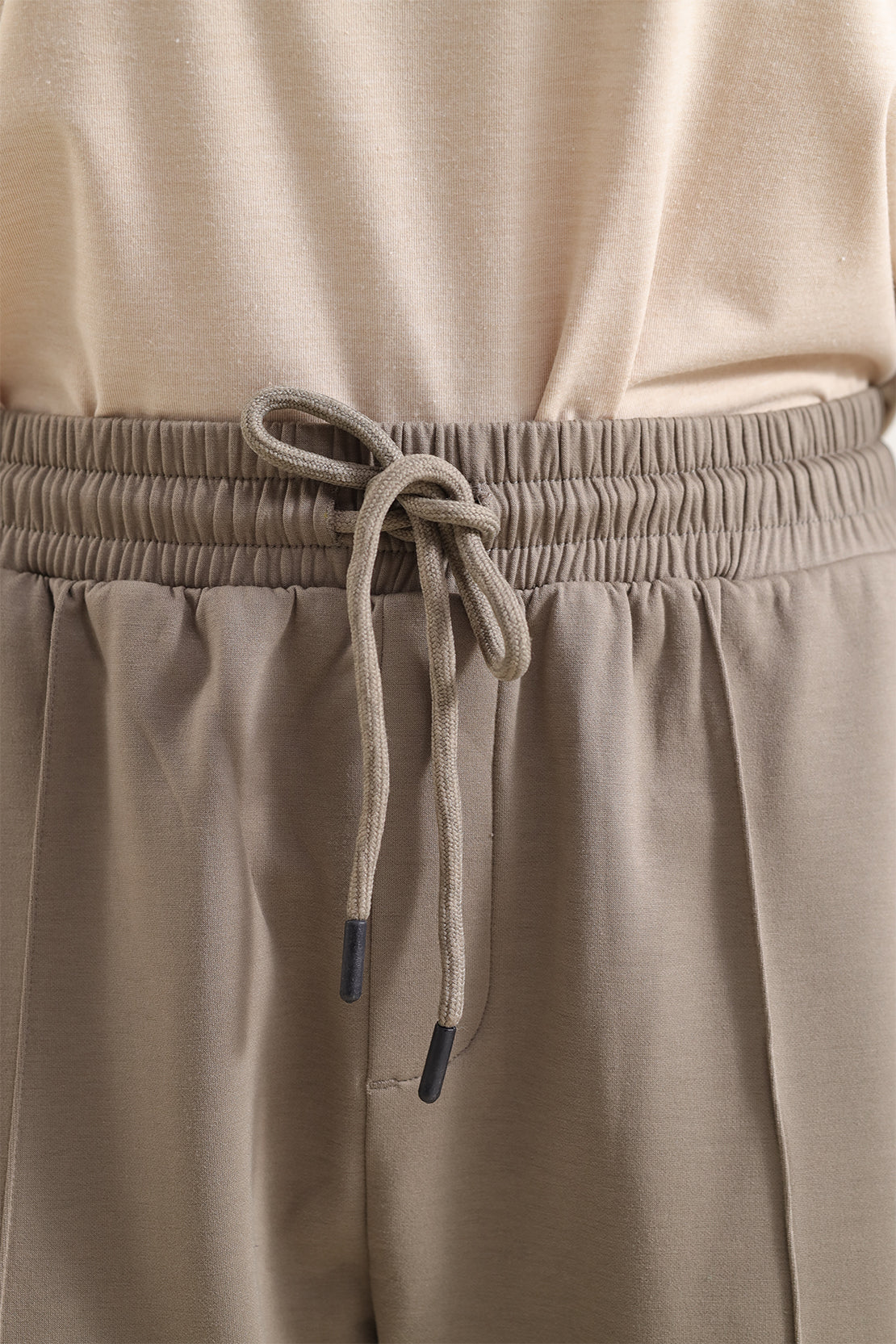 KOKO Modal Relaxed Trouser – Clay & Black
