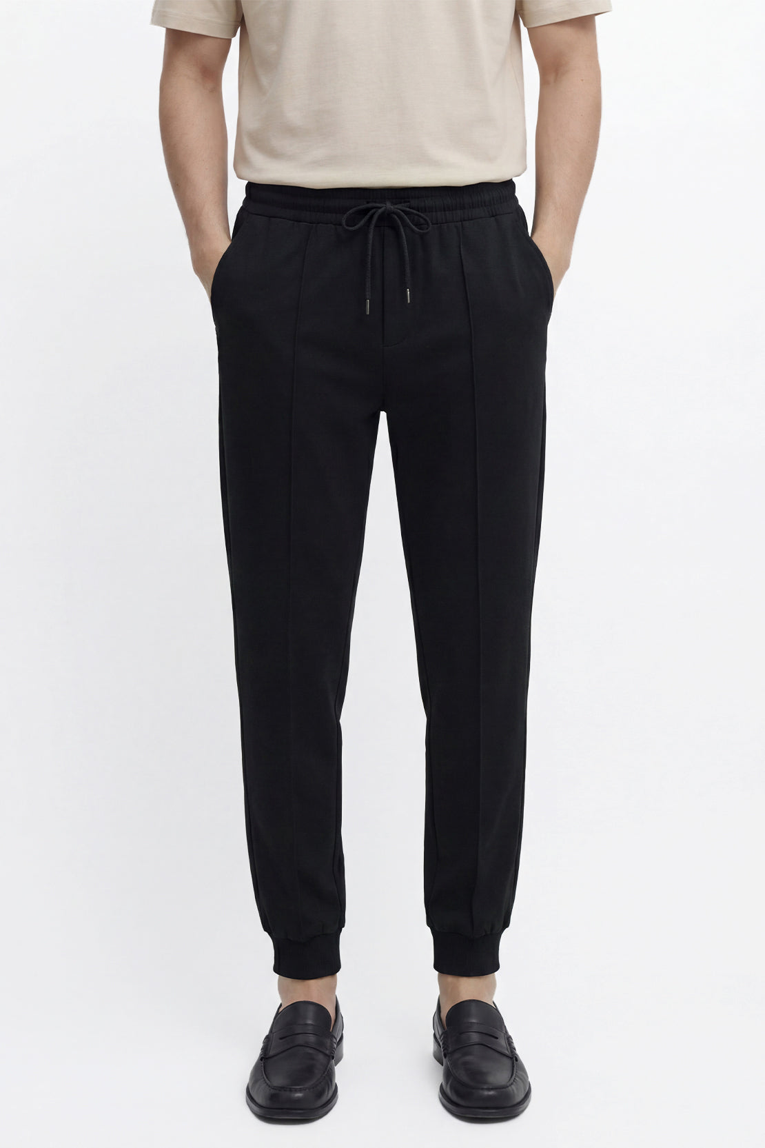 KOKO Modal Relaxed Trouser – Clay & Black