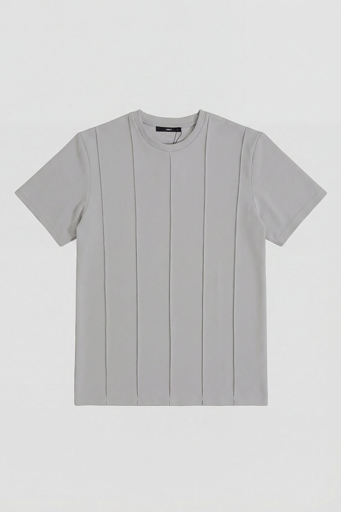 KOKO Modal Seam Detail T-Shirt – Soft Grey