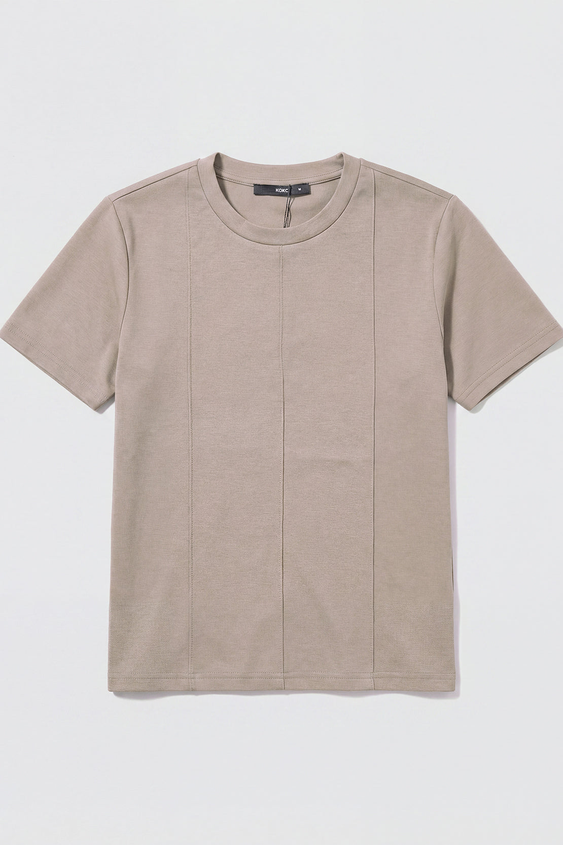 KOKO Modal Seam Detail T-Shirt – Beige