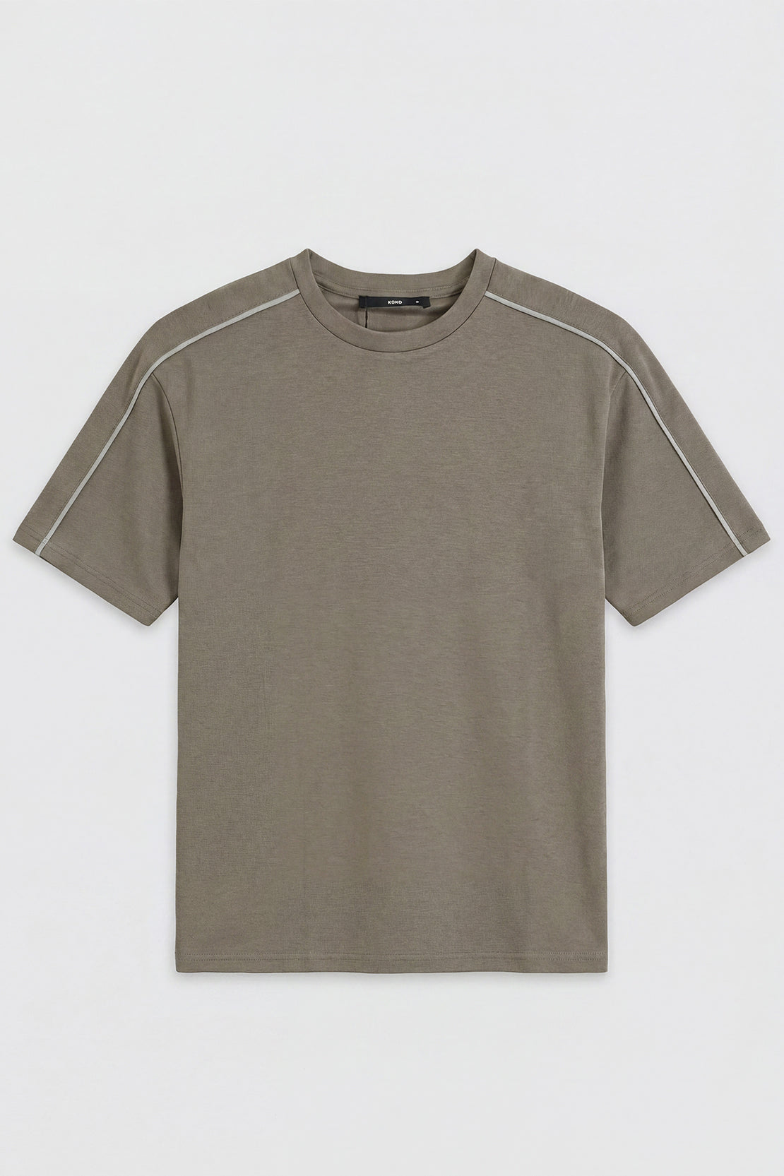 KOKO Modal Oversized T-Shirt – Black, Grey, Silver & Clay
