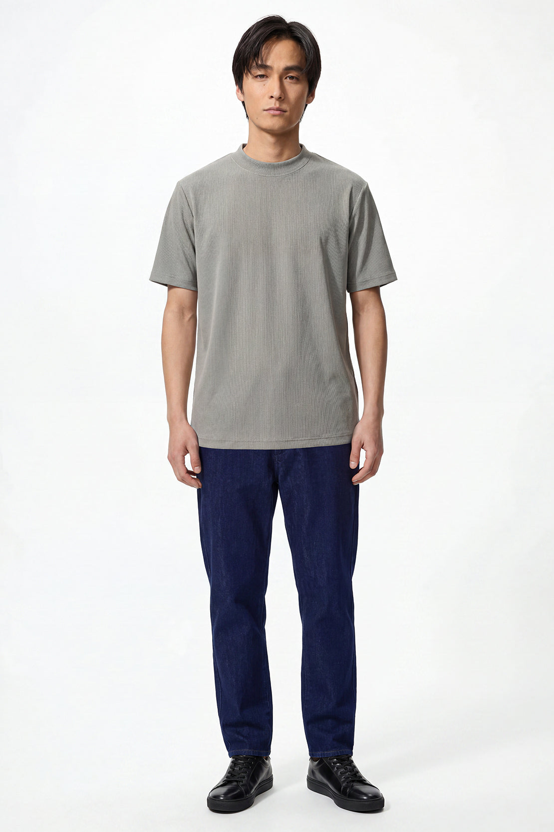 KOKO Lulu Crew Neck T-Shirt – Light Grey