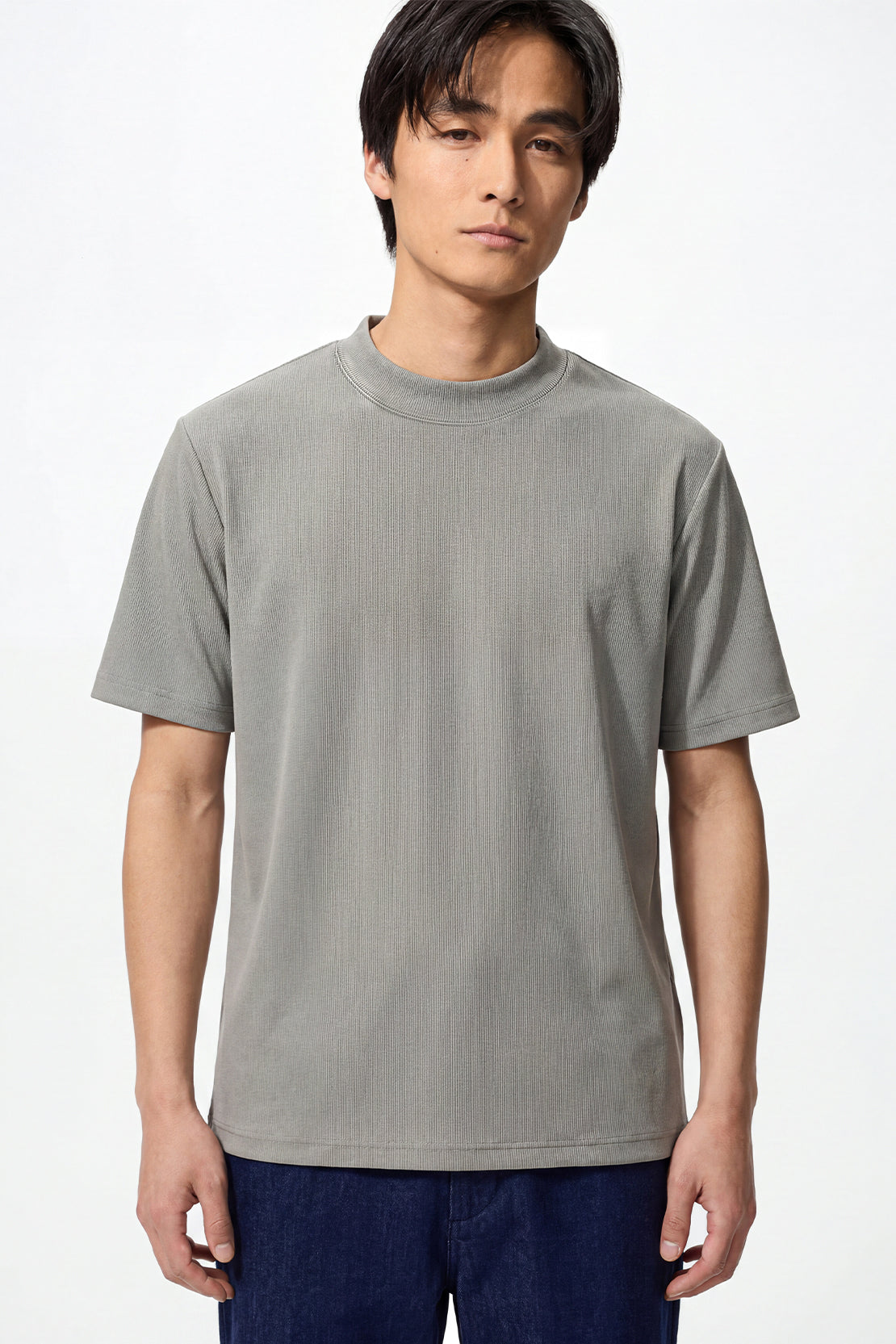 KOKO Lulu Crew Neck T-Shirt – Light Grey