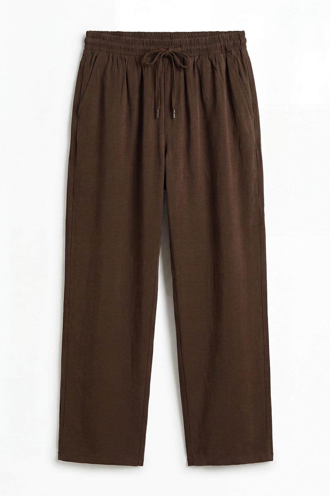 KOKO Premium Velvet Linen Pants – Coffee