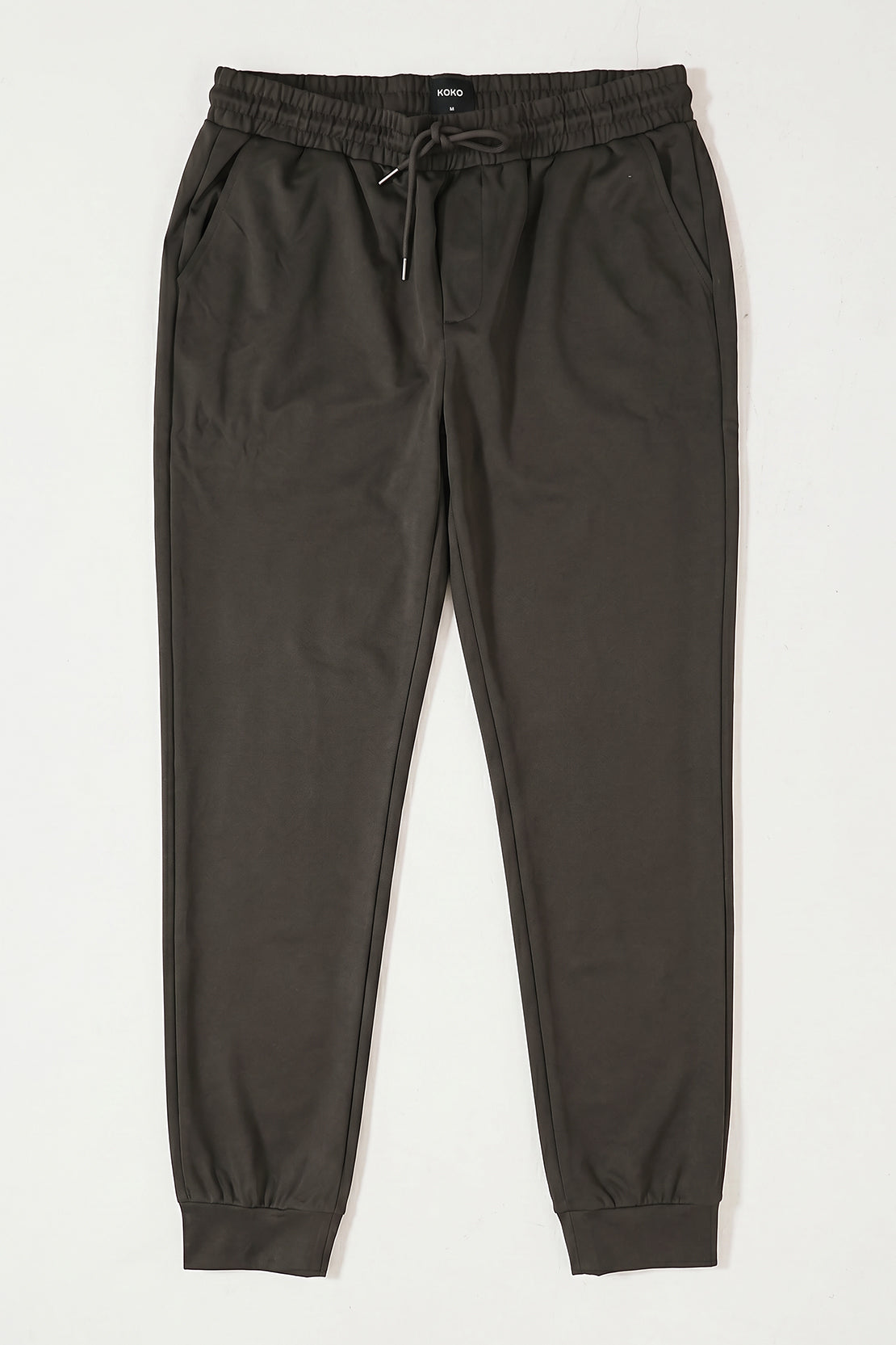KOKO Plush Knit Jogger Bottom – Black
