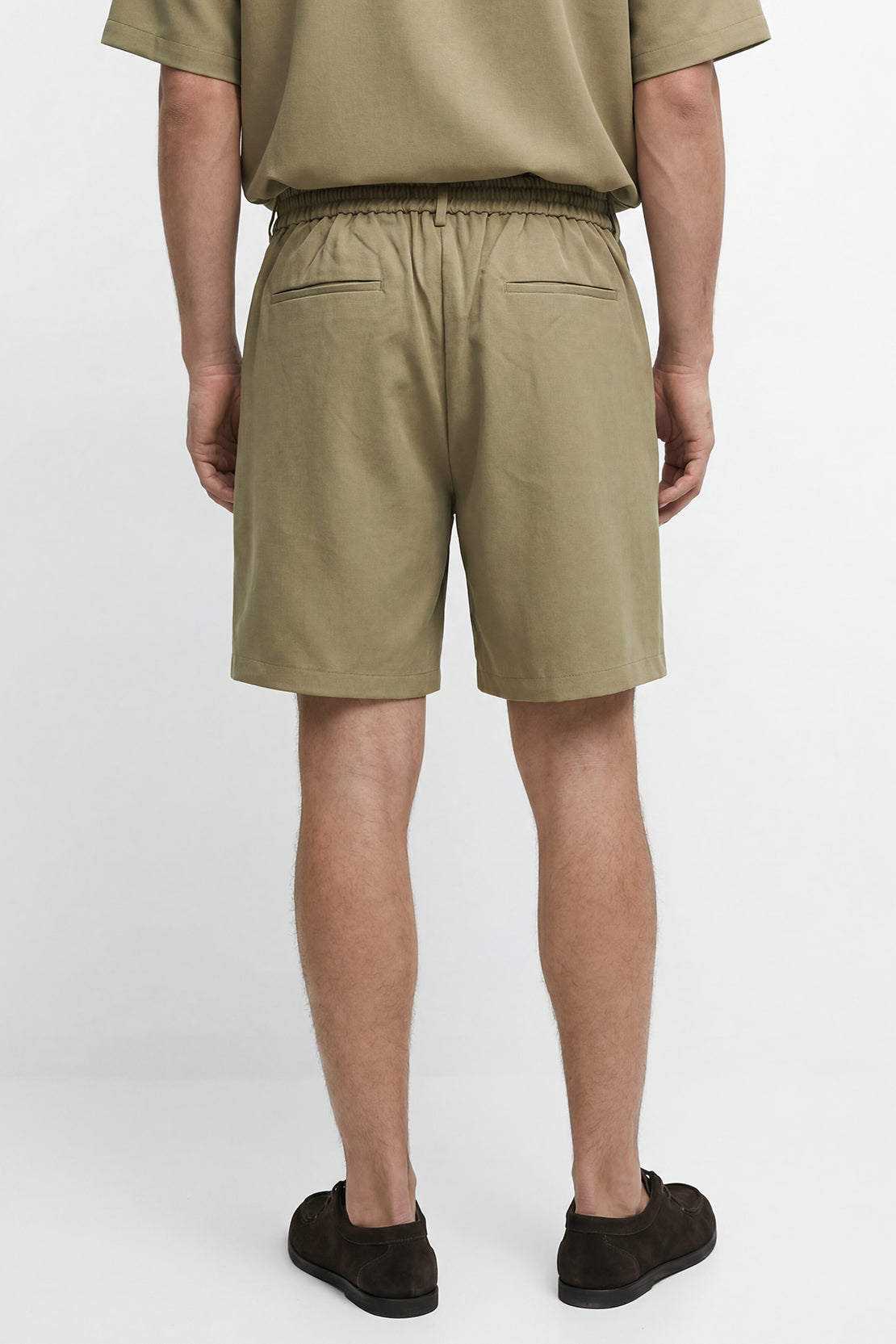 KOKO Modern Weave Shorts – Army Green
