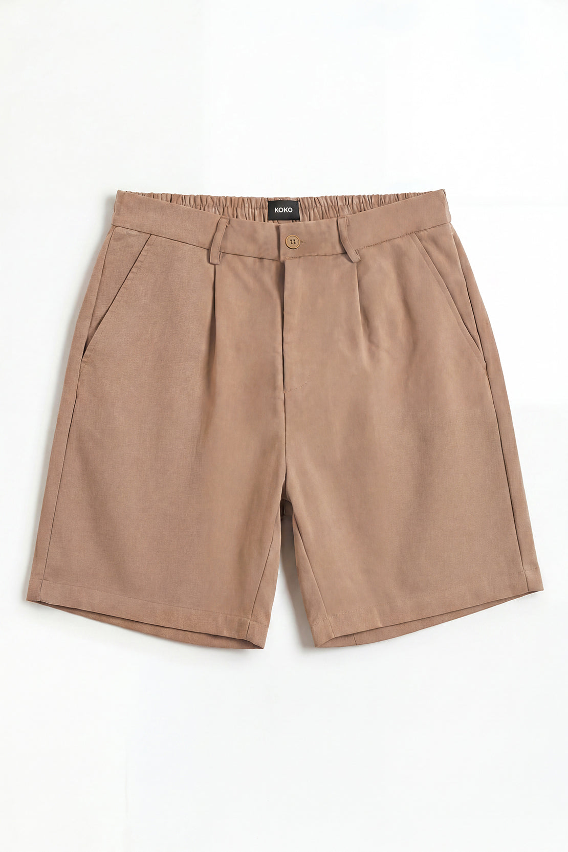 KOKO Modern Weave Shorts – Camel