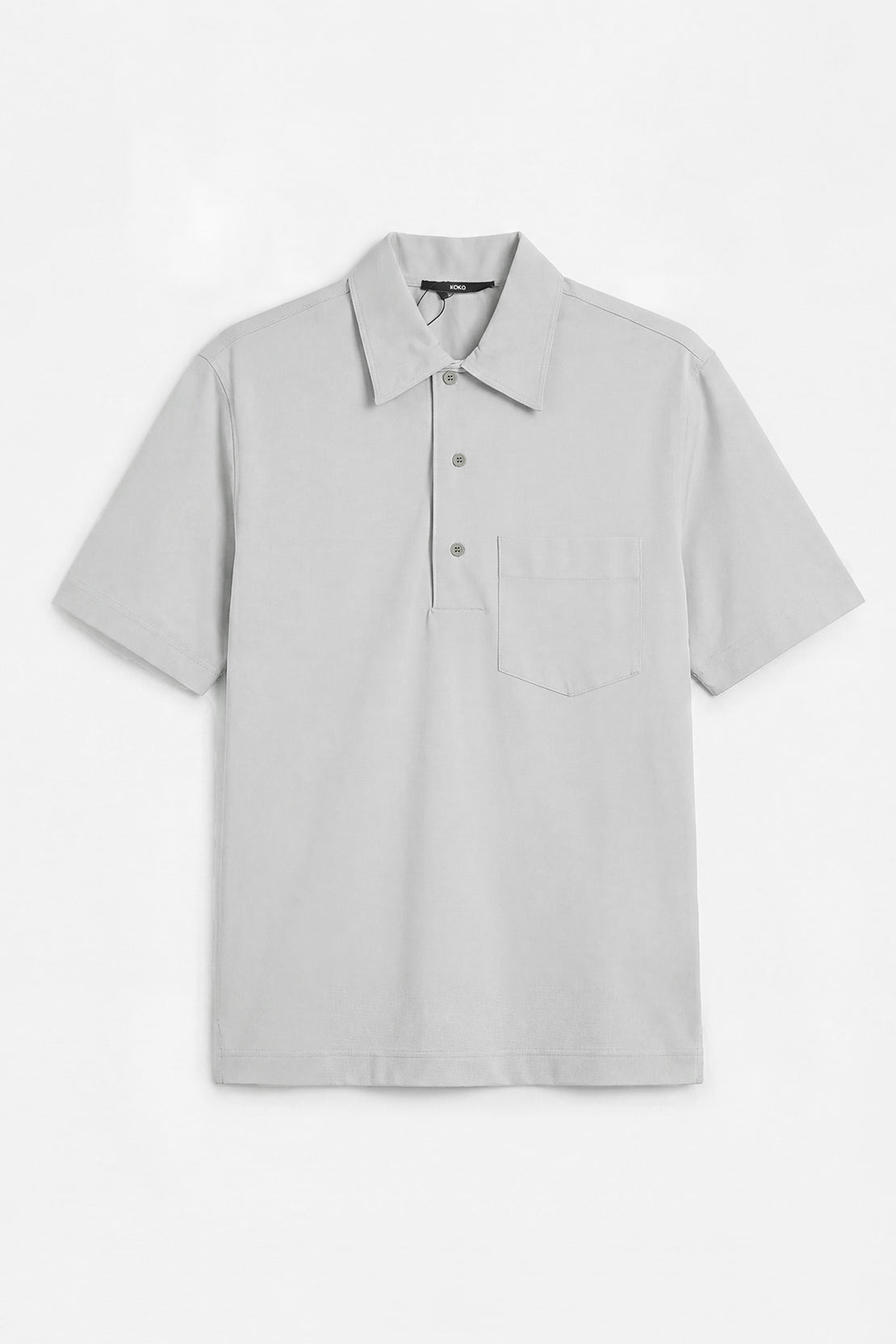 KOKO Air Fit Relaxed Polo – Light Grey