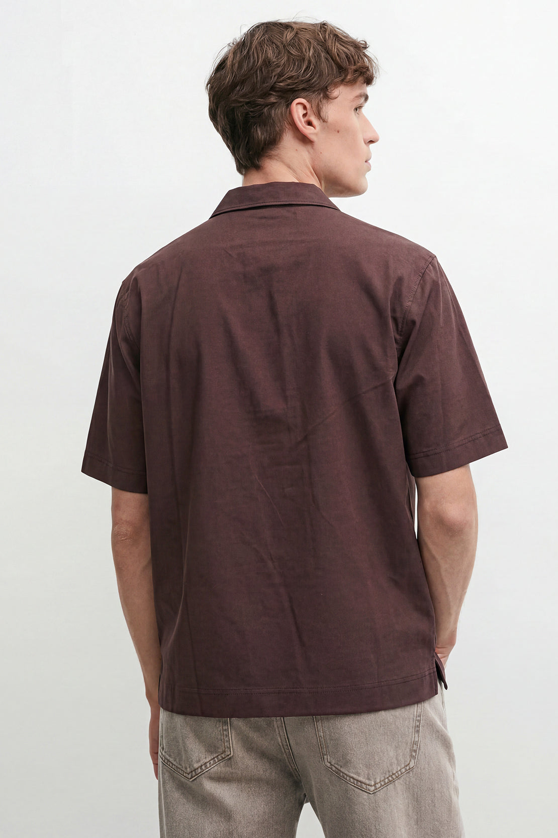 KOKO Air Fit Relaxed Polo – Coffee Brown