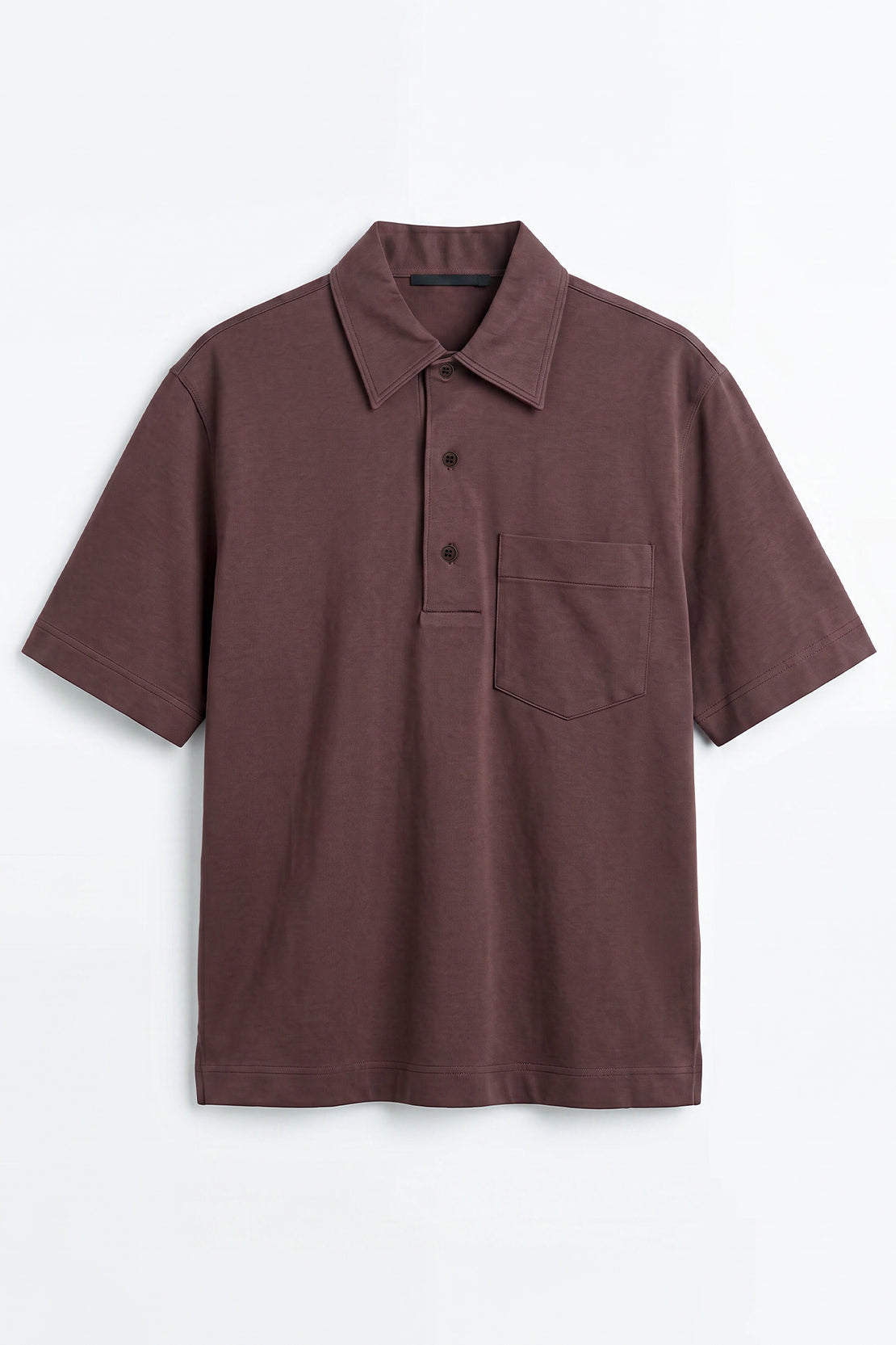 KOKO Air Fit Relaxed Polo – Coffee Brown