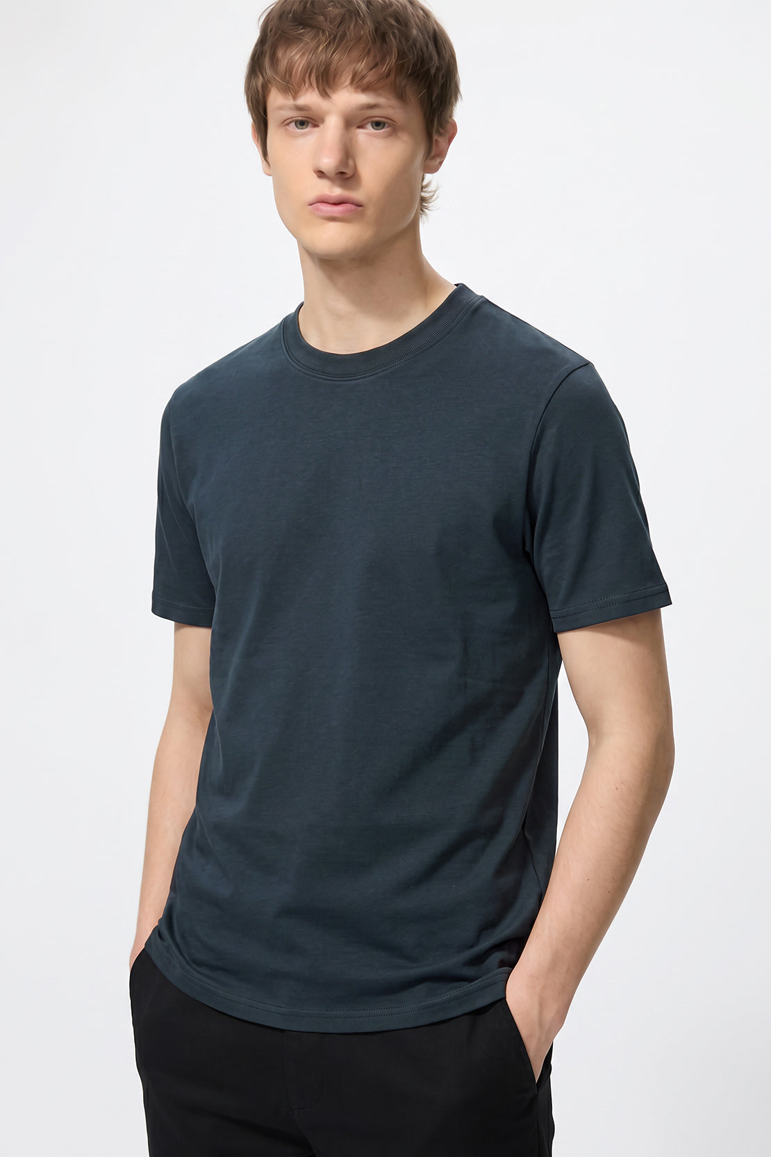 KOKO Move Knit Relaxed T-Shirt – Sapphire Blue