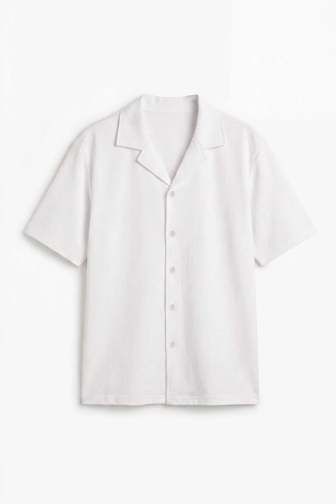 KOKO Soft Knit half sleeve Shirt – Off White