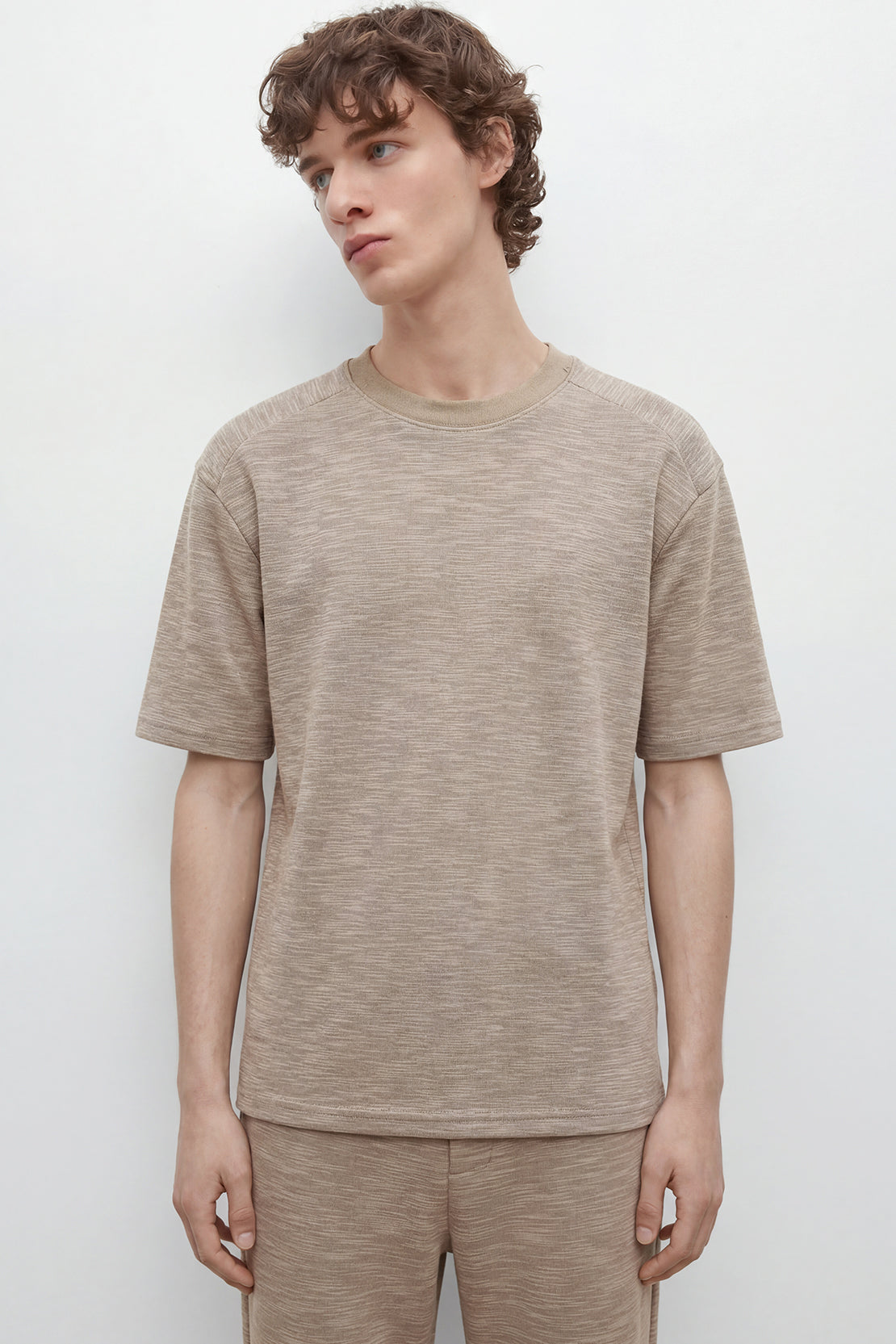 KOKO Air Rib Drop Shoulder T-Shirt – Clay