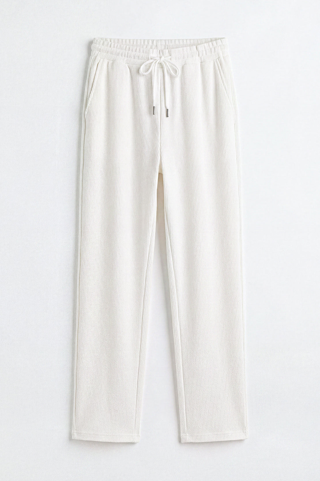 KOKO Craft Knit Co-Ord Bottom – White