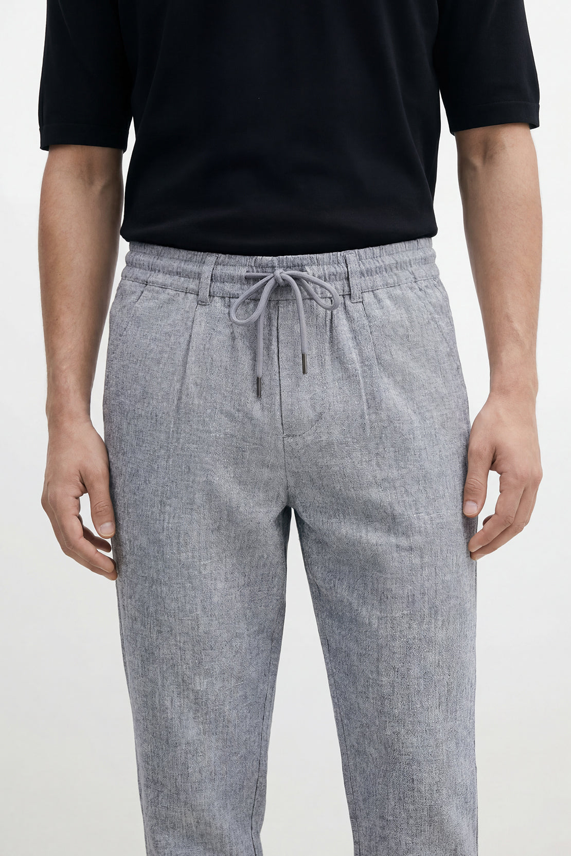 KOKO Lulu Linen Relaxed Trouser – Grey
