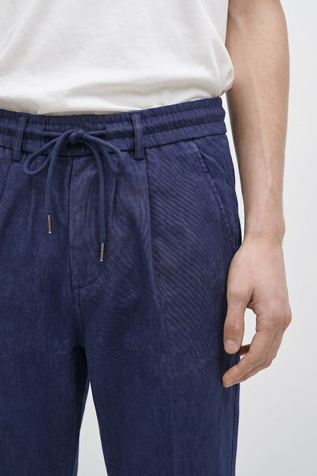 KOKO Lulu Linen Relaxed Trouser – Sapphire Blue