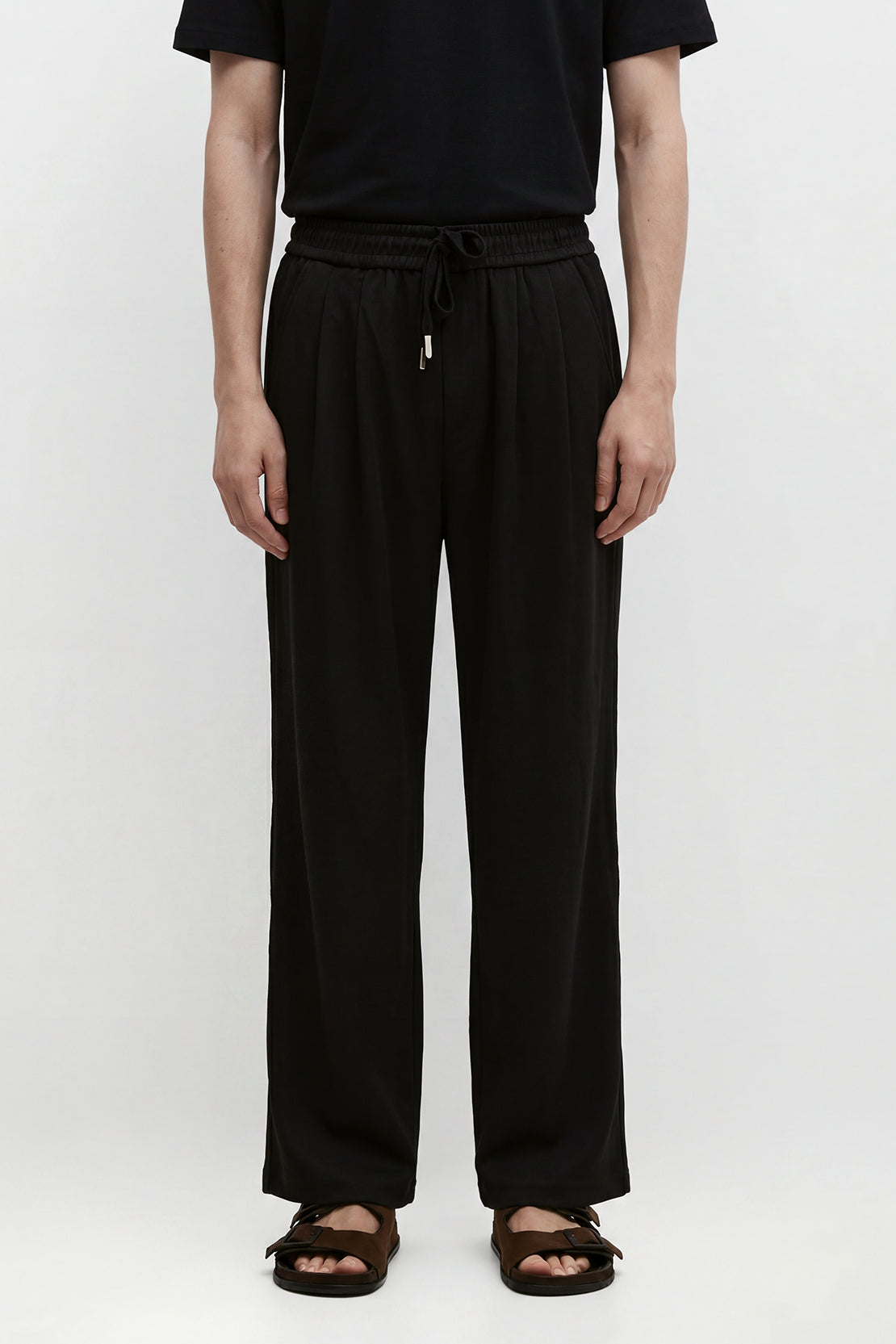 KOKO Soft Knit Lounge Pants – Black