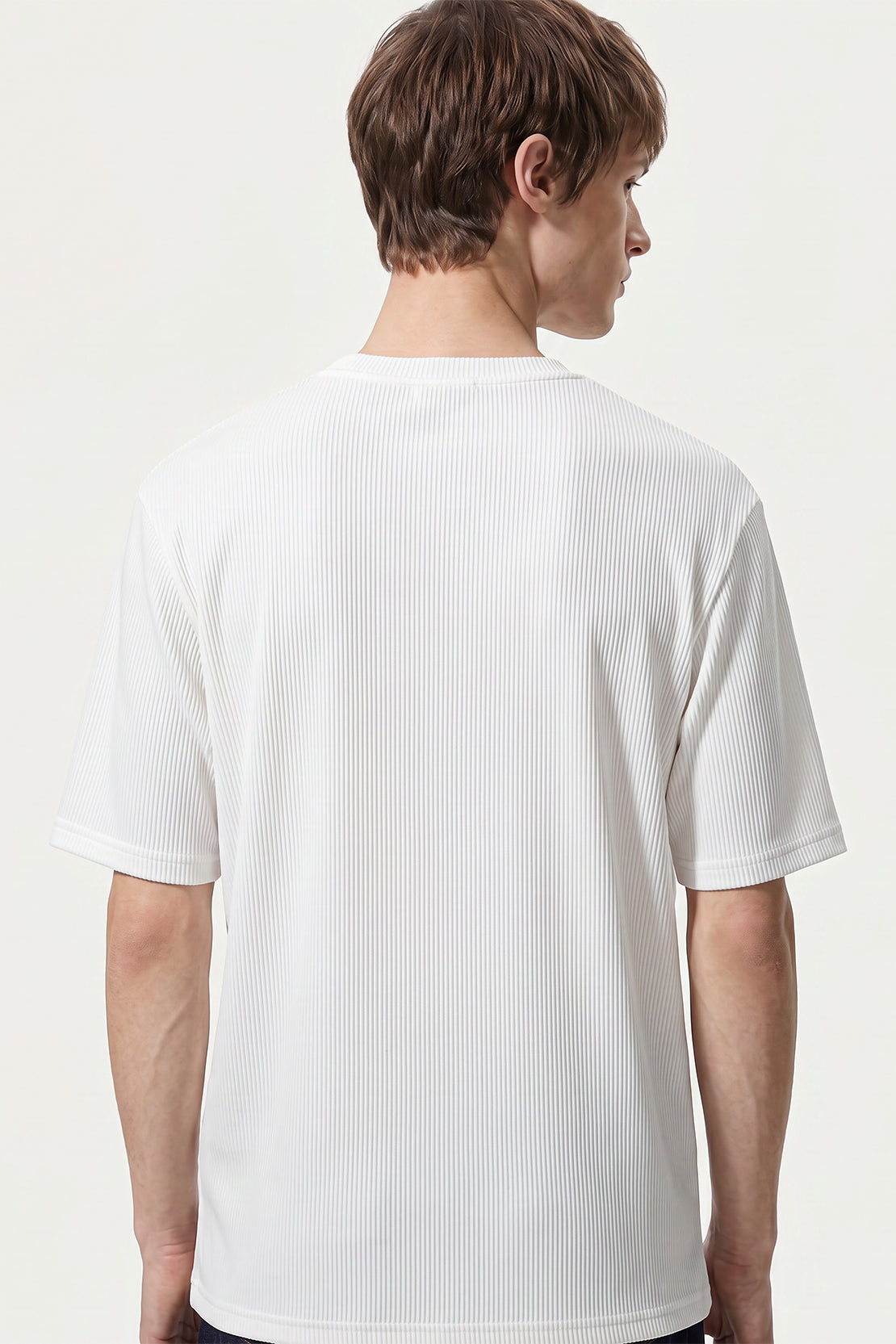 KOKO Modal Crew Top – White