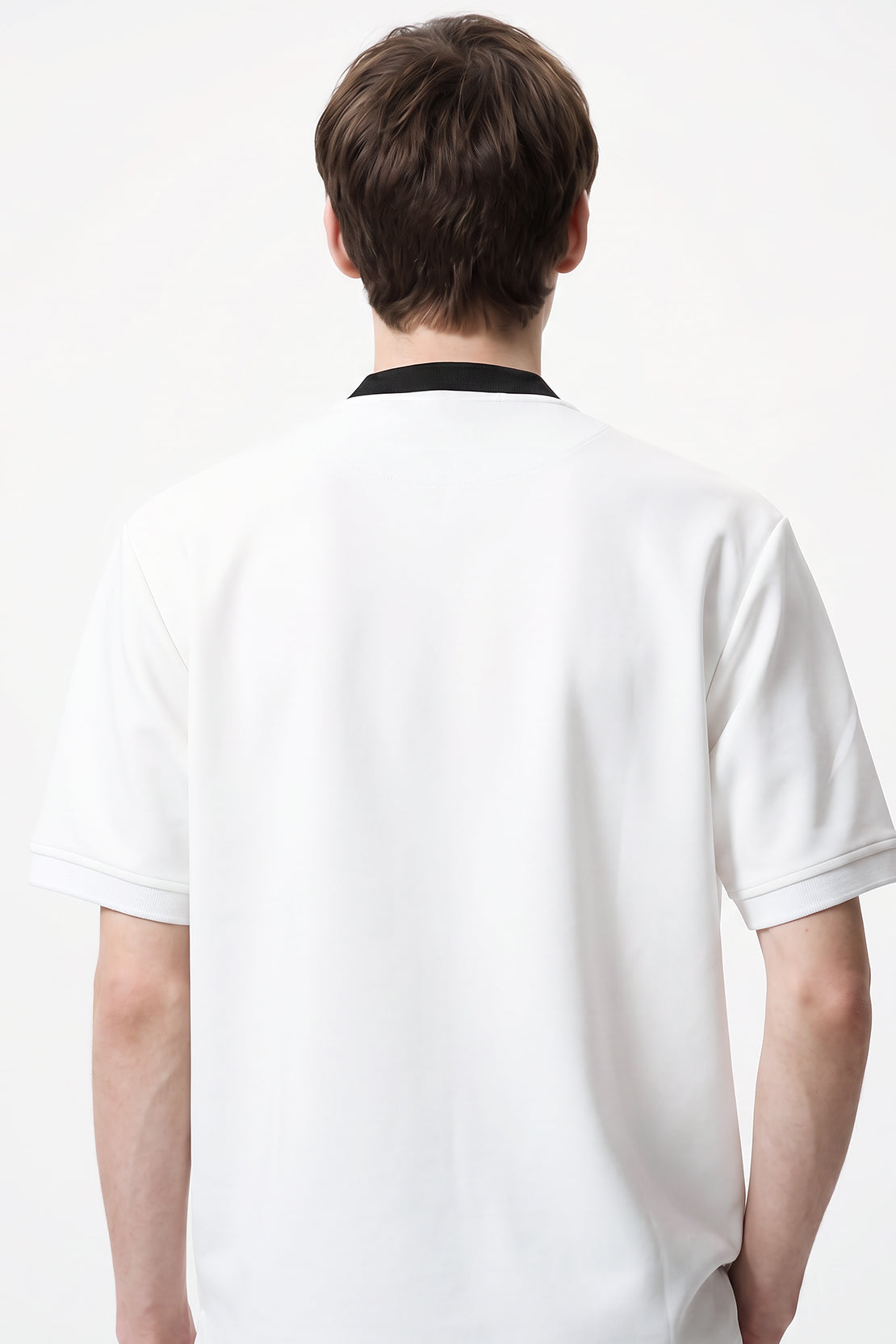 KOKO Modal Blend Polo T-Shirt – White
