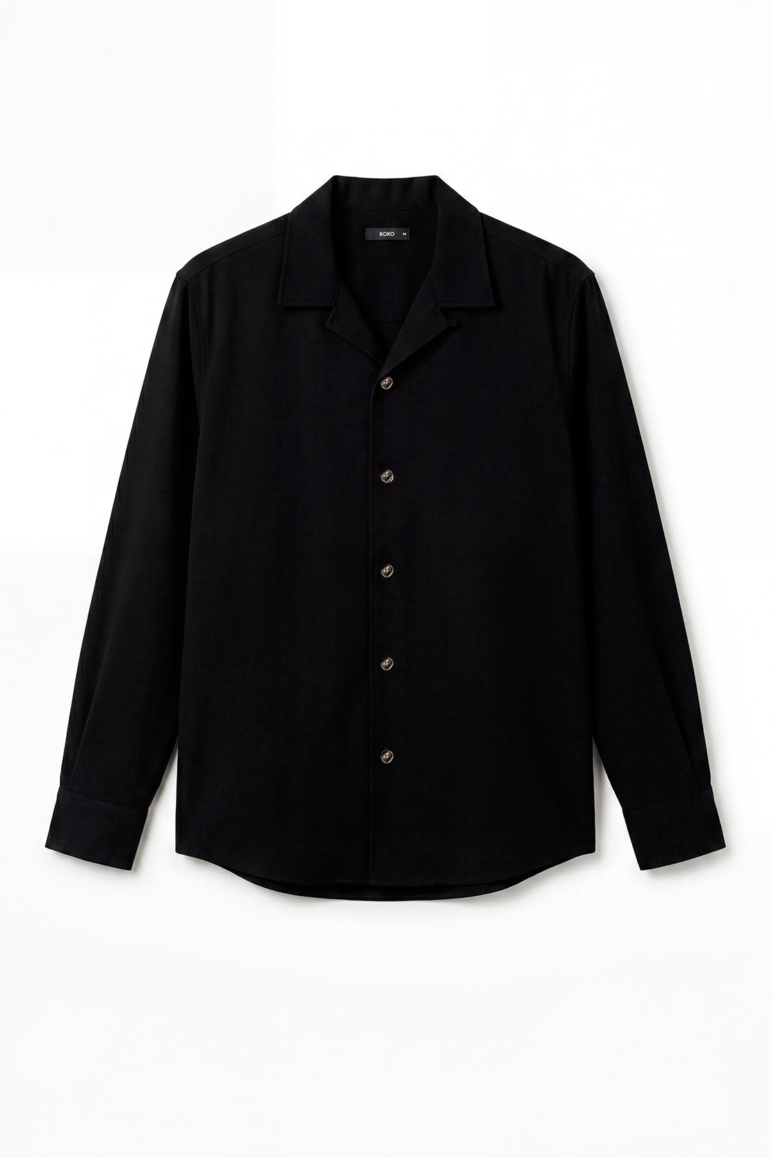 KOKO Linen Shirt – Black