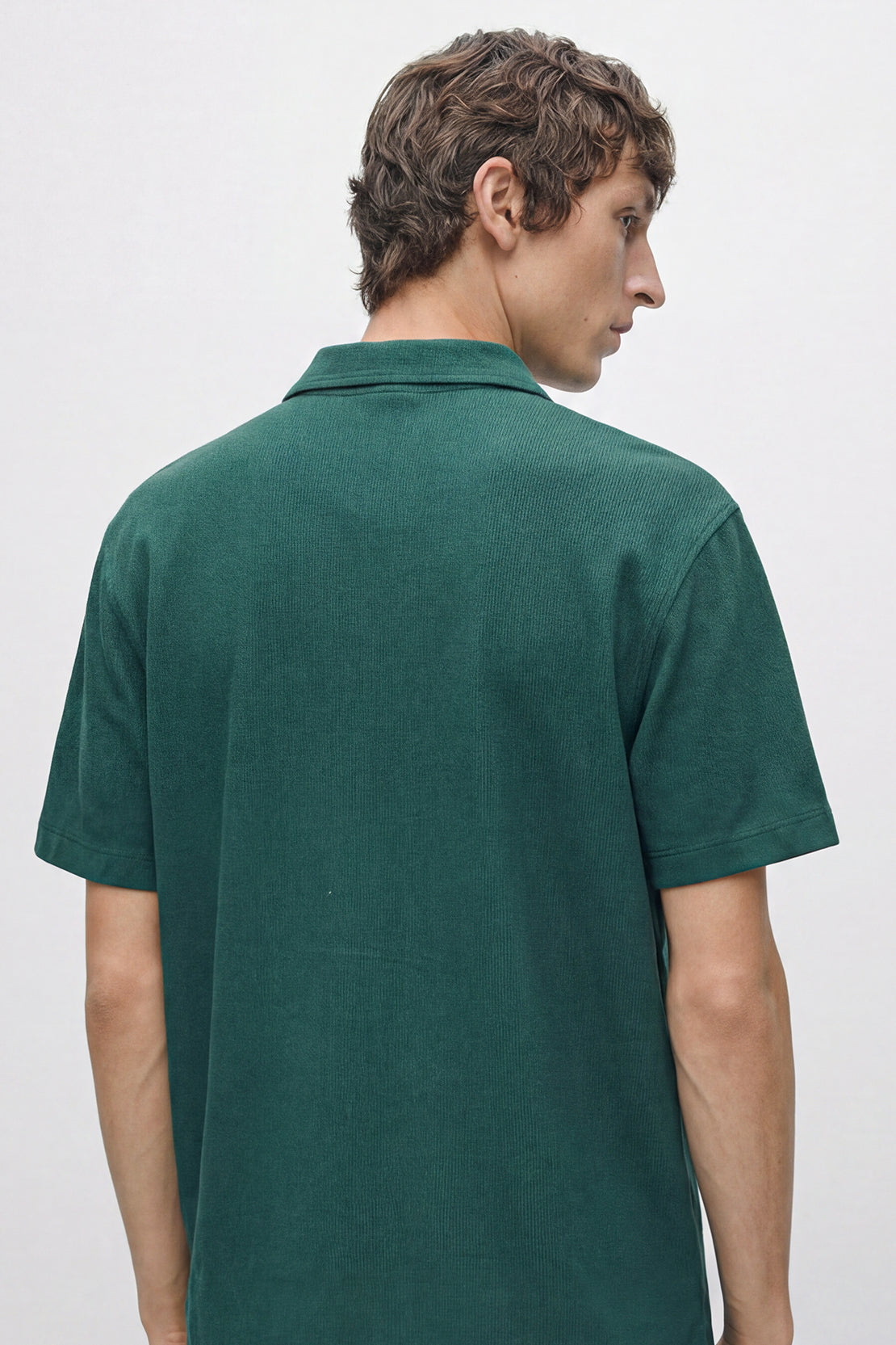 KOKO Air Loome Button-Down Shirt – Green