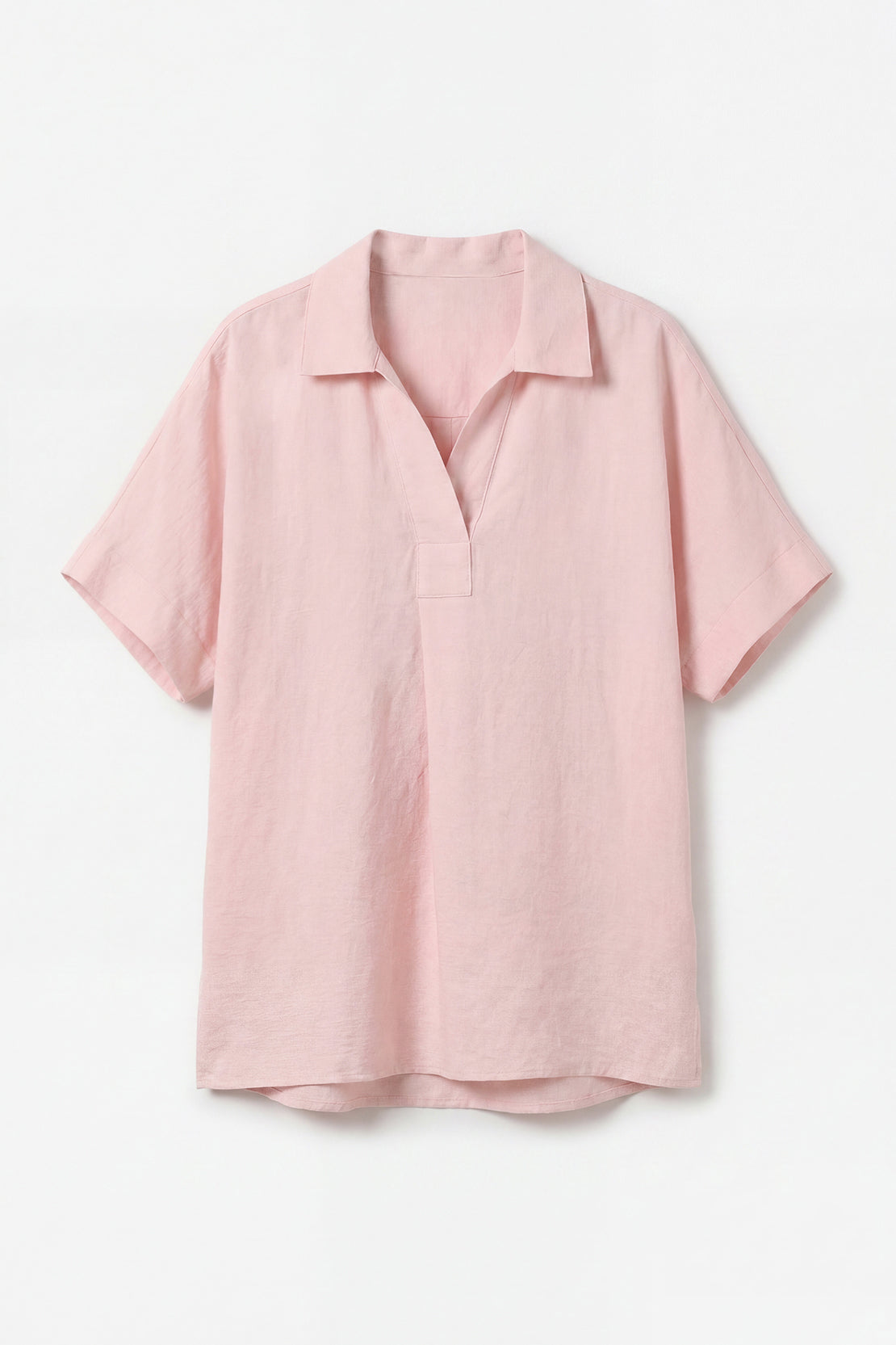 KOKO Cloud Muslin V-Neck Top & Relaxed Pants – Pink